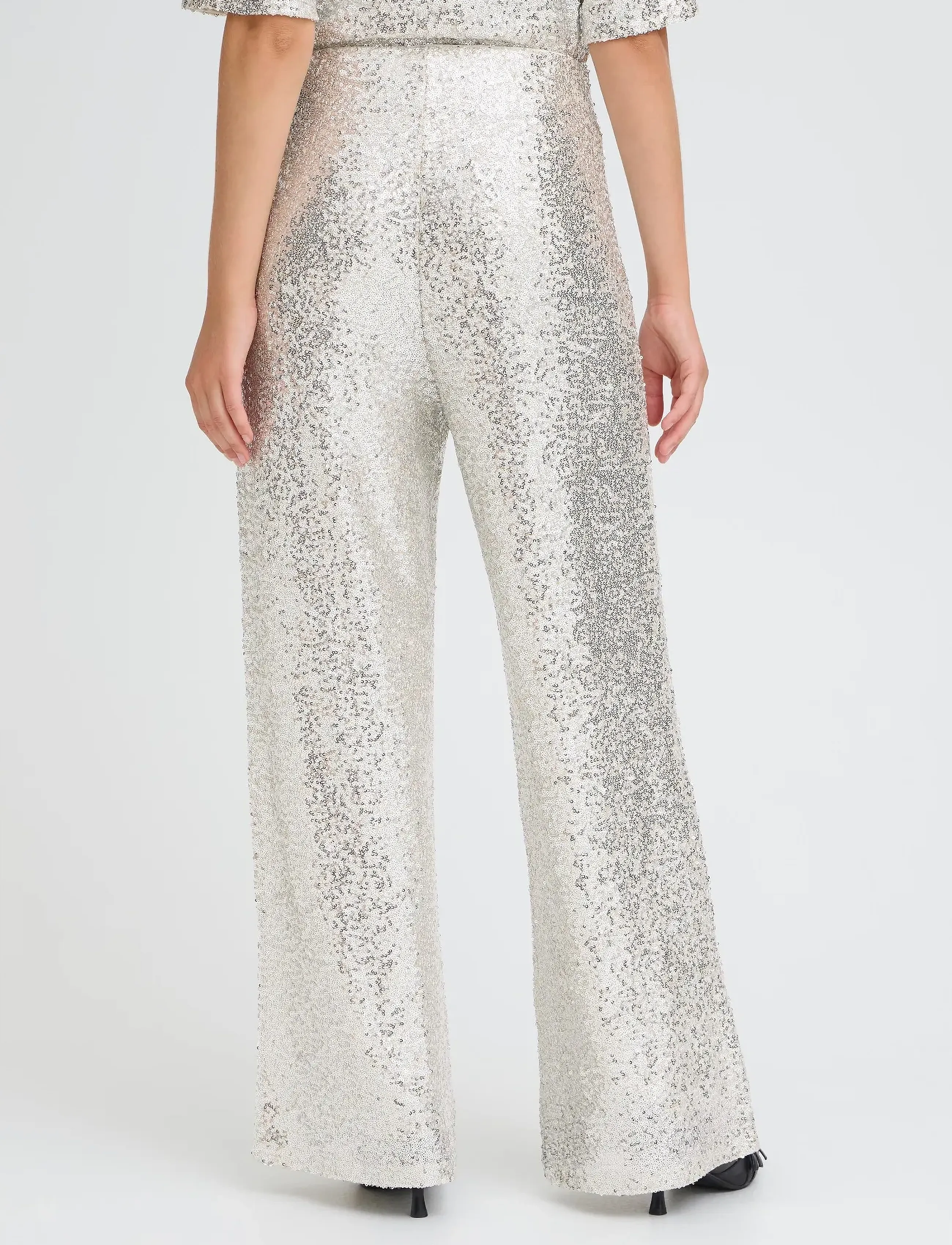 ICHI - IHFAUCA PA2 - hosen mit weitem bein - frosted almond - 5