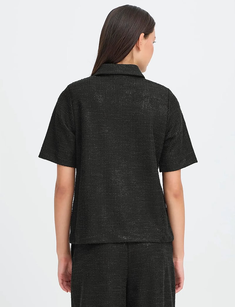 ICHI - IHKATE GLEAM SS - t-shirts - black - 3