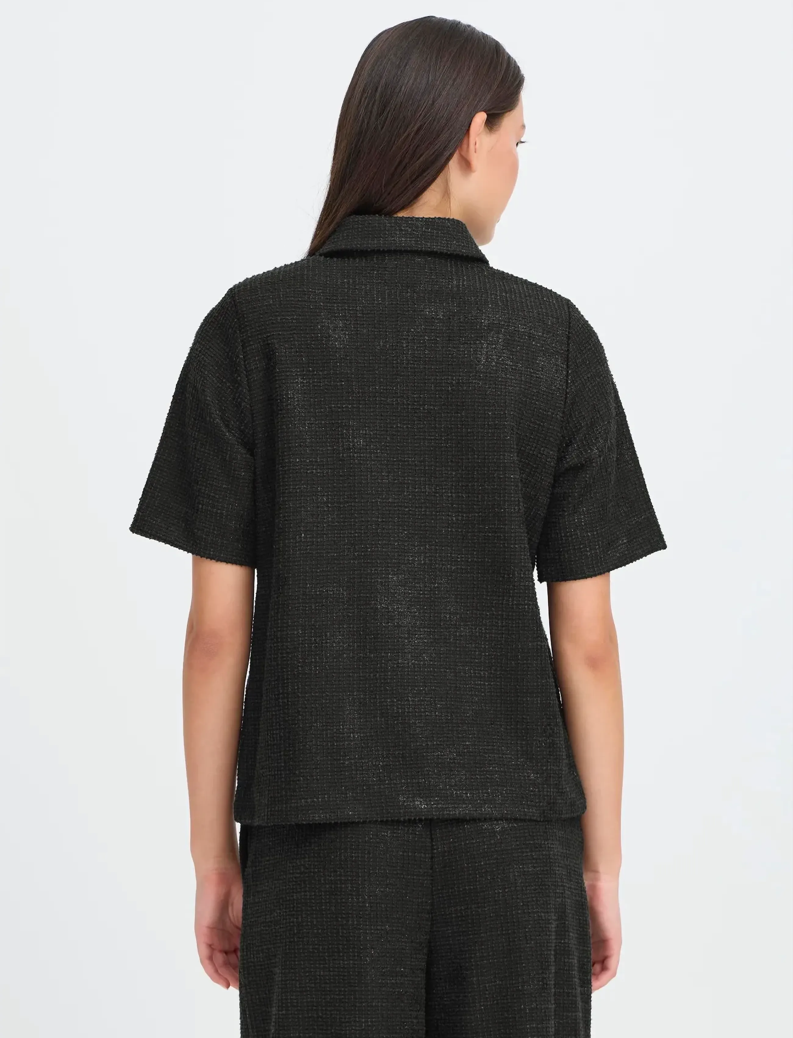 ICHI - IHKATE GLEAM SS - t-shirts - black - 3