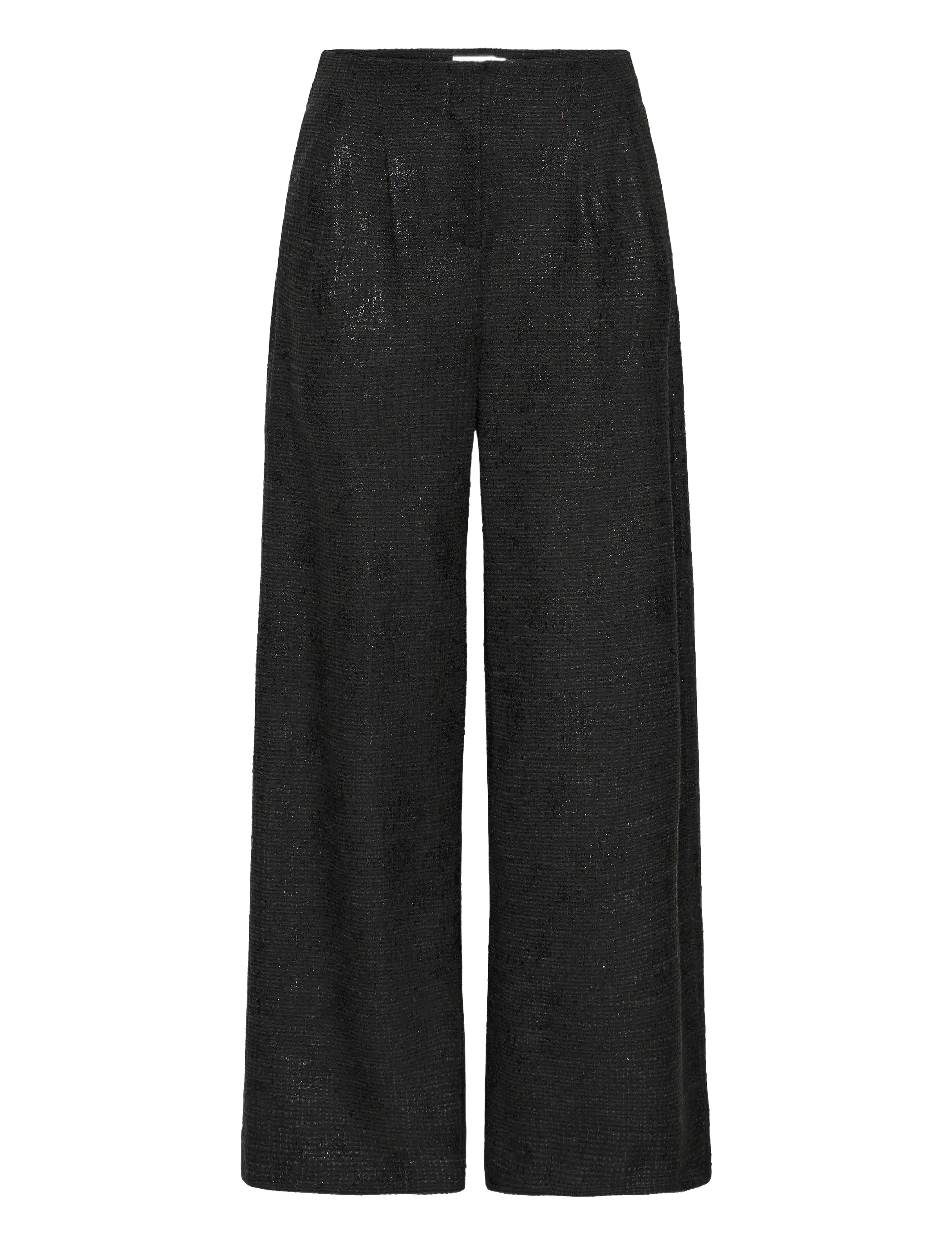 ICHI IHKATE GLEAM WIDE PA - Bikses - BLACK / black