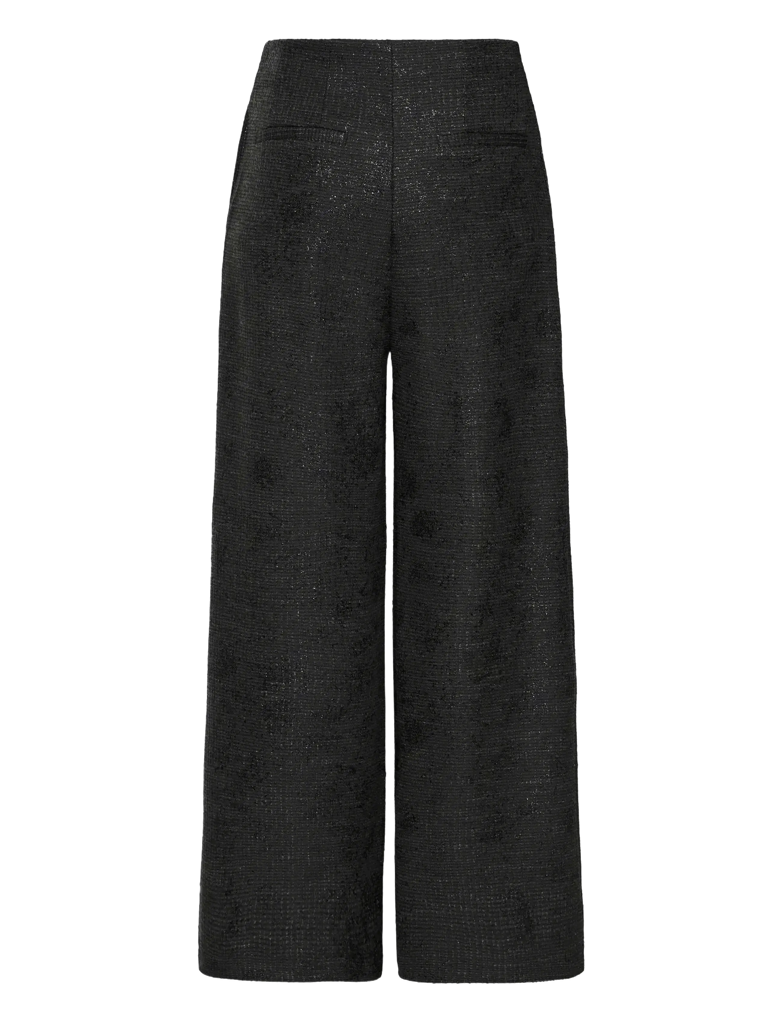ICHI - IHKATE GLEAM WIDE PA - vida byxor - black - 2