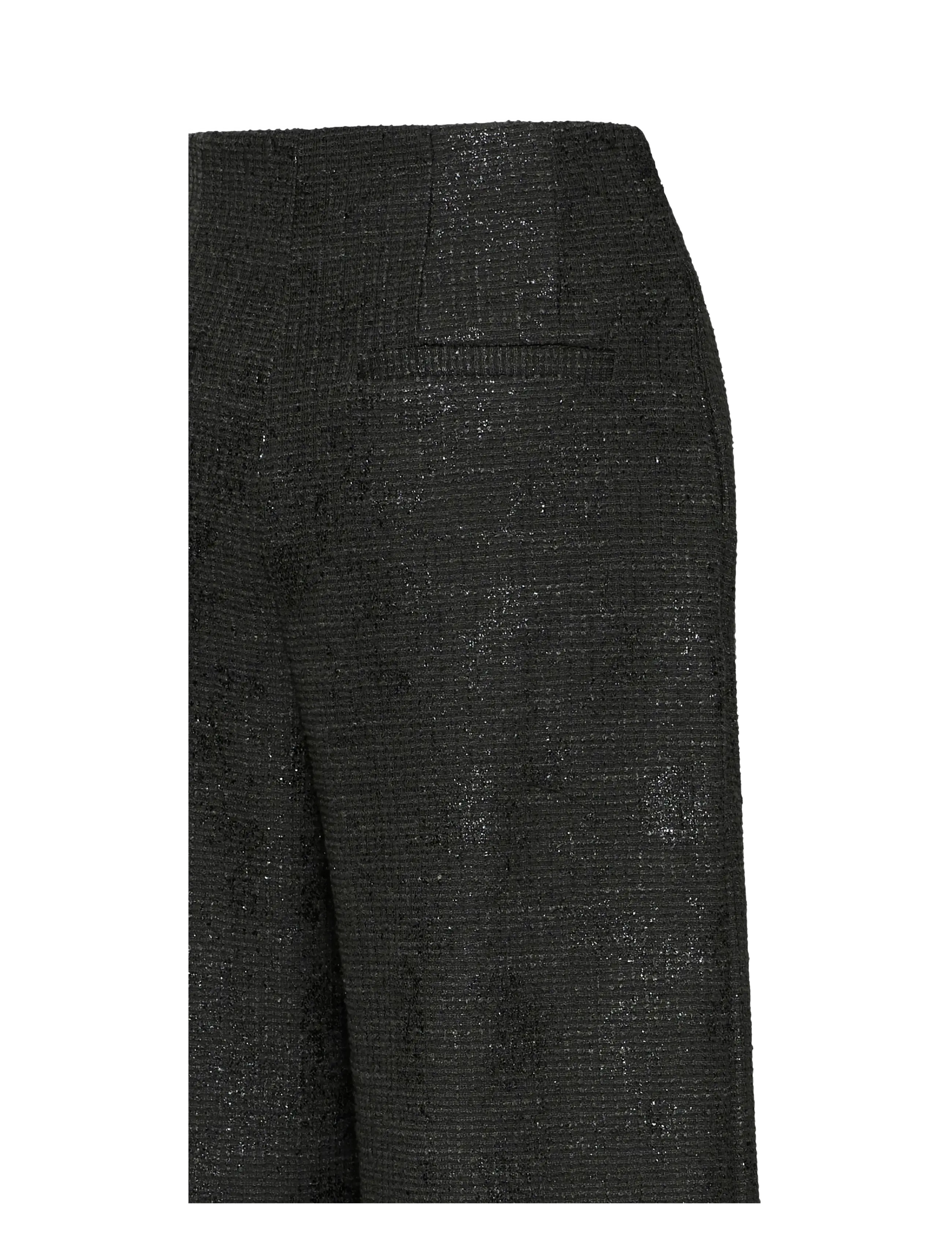 ICHI - IHKATE GLEAM WIDE PA - vida byxor - black - 3