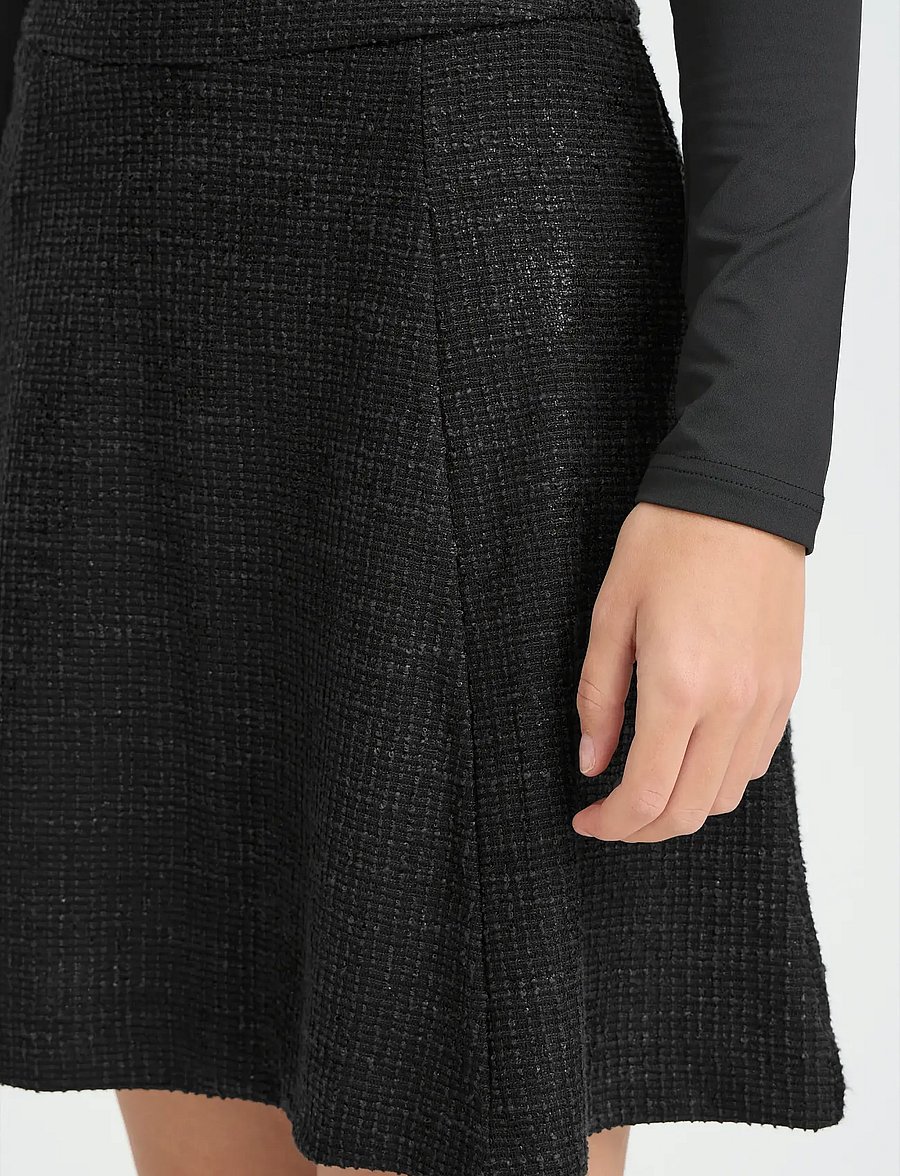 ICHI - IHKATE GLEAM SK - sequin skirts - black - 5