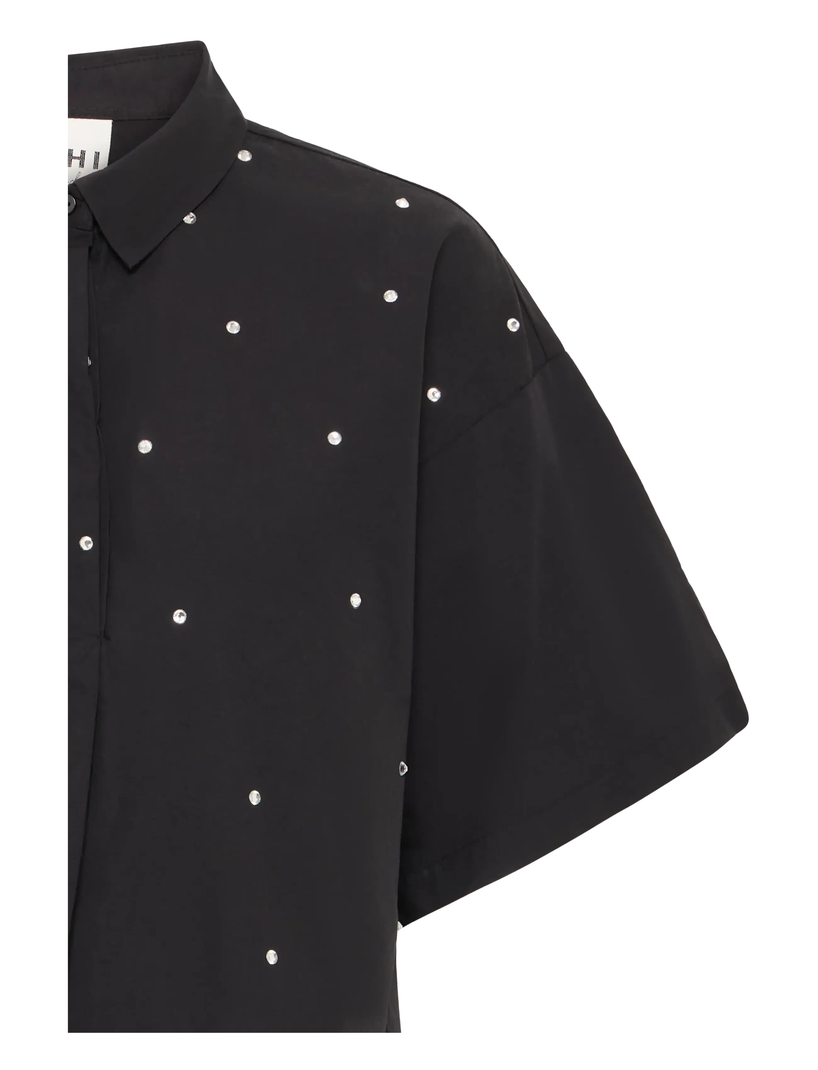 ICHI - IHLISARI SH - lühikeste varrukatega särgid - black - 3