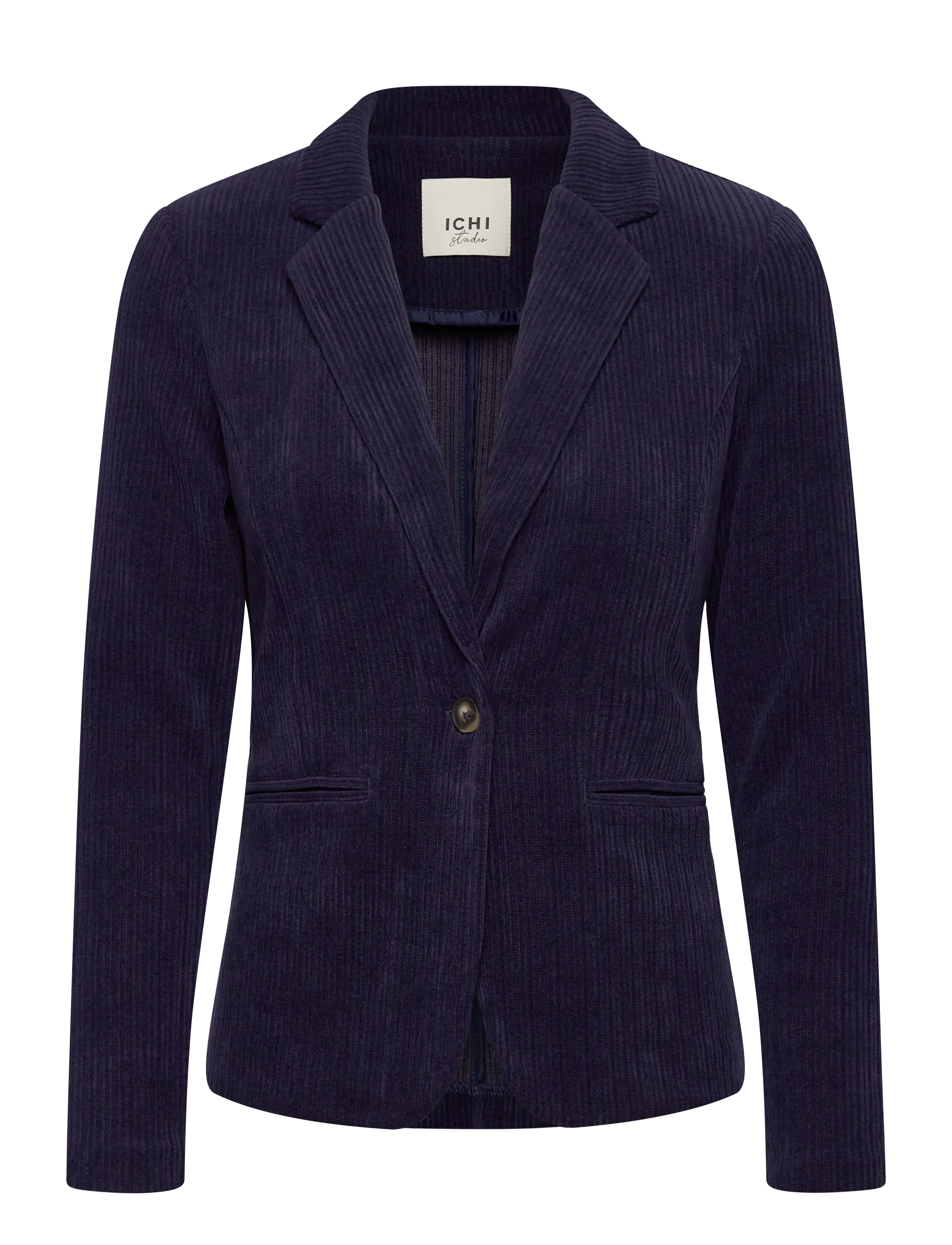 ICHI IHKATE CORDUROY BL3 - Enkeltradede blazere - PATRIOT BLUE / navy