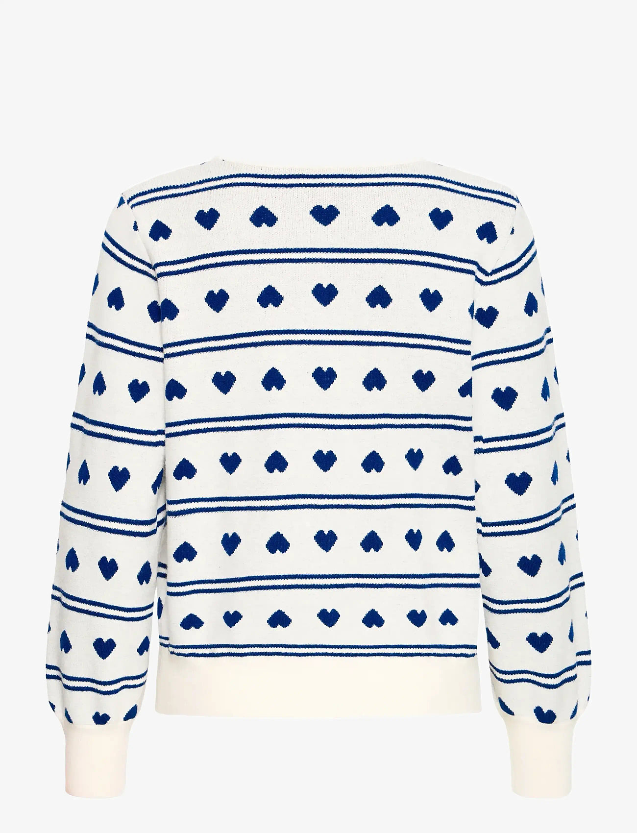 ICHI - IHBRIELLE CA5 - cardigans - birch w blue print - 2