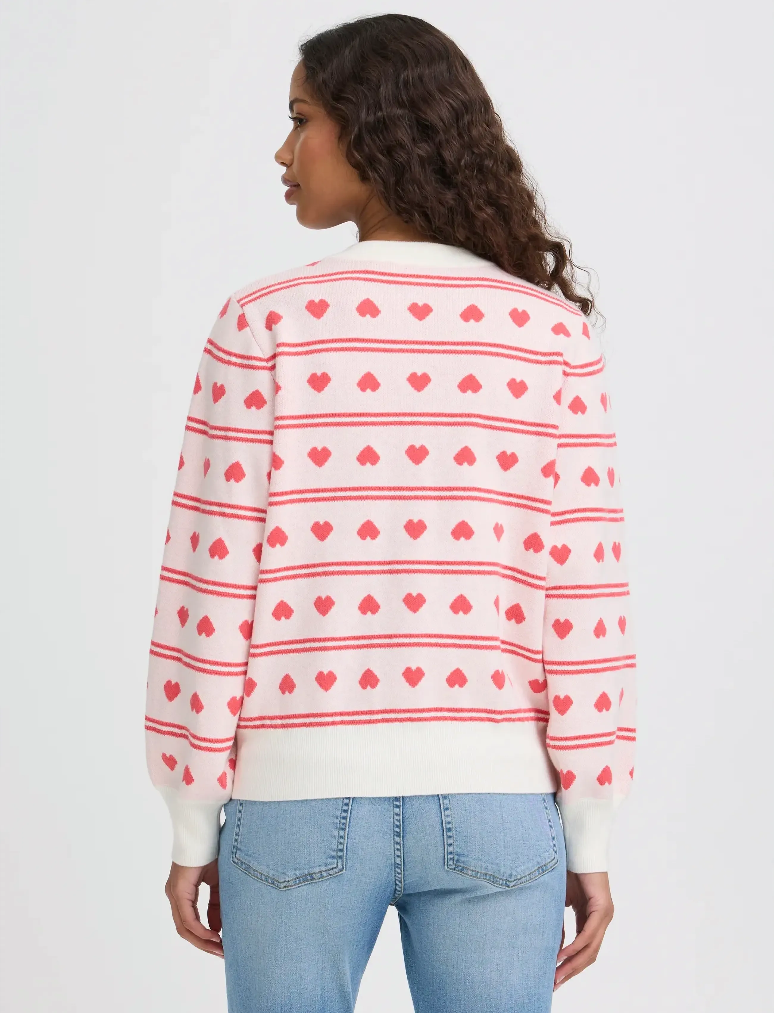 ICHI - IHBRIELLE CA5 - cardigans - birch w teaberry - 3