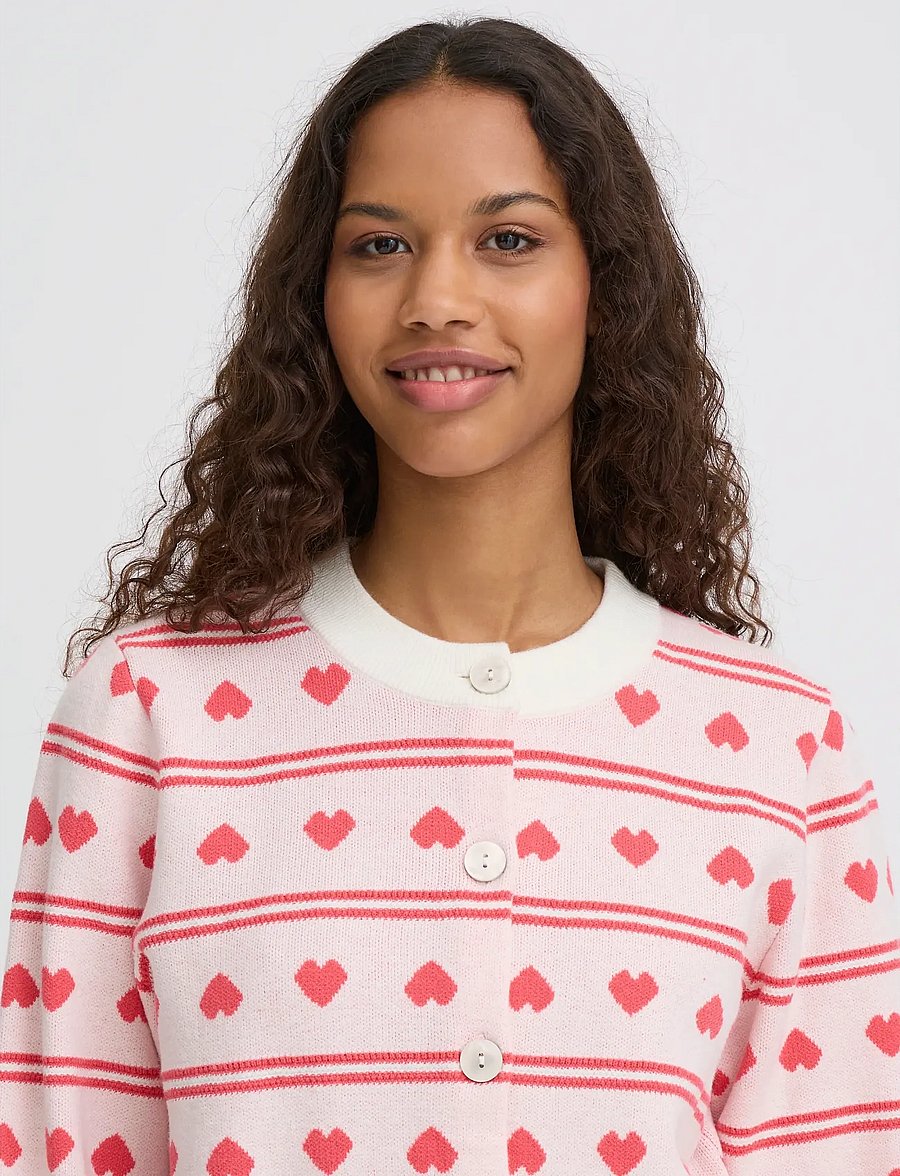 ICHI - IHBRIELLE CA5 - strickjacken - birch w teaberry - 4