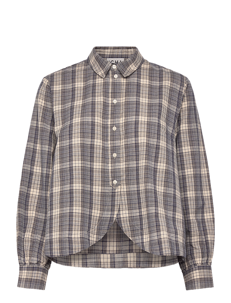 ICHI - IHCIRA SH - langärmlige hemden - blueprint check - 0