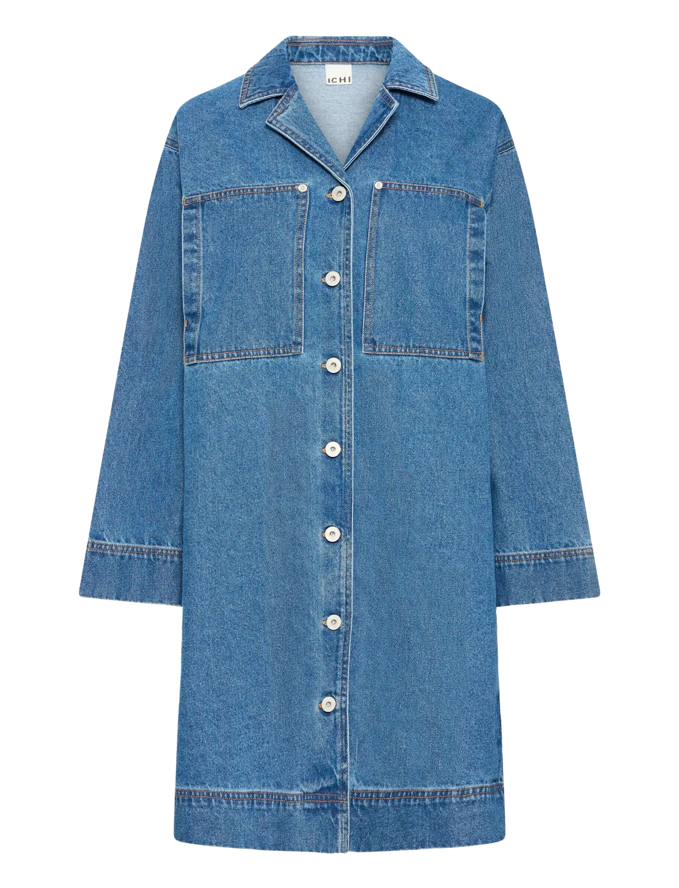 ICHI IHMIANNA DR - ICHI - WASHED MED. BLUE / blue