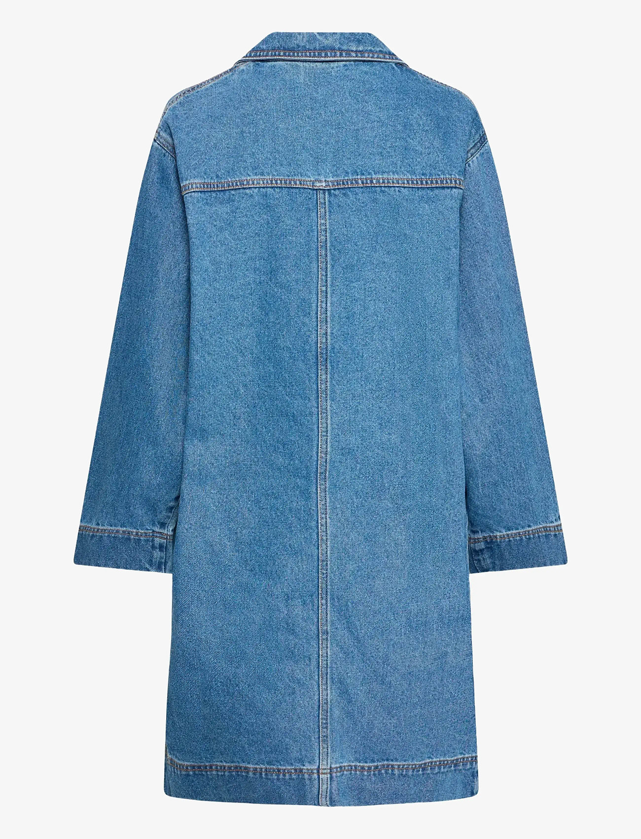 ICHI - IHMIANNA DR - hemdkleider - washed med. blue - 2