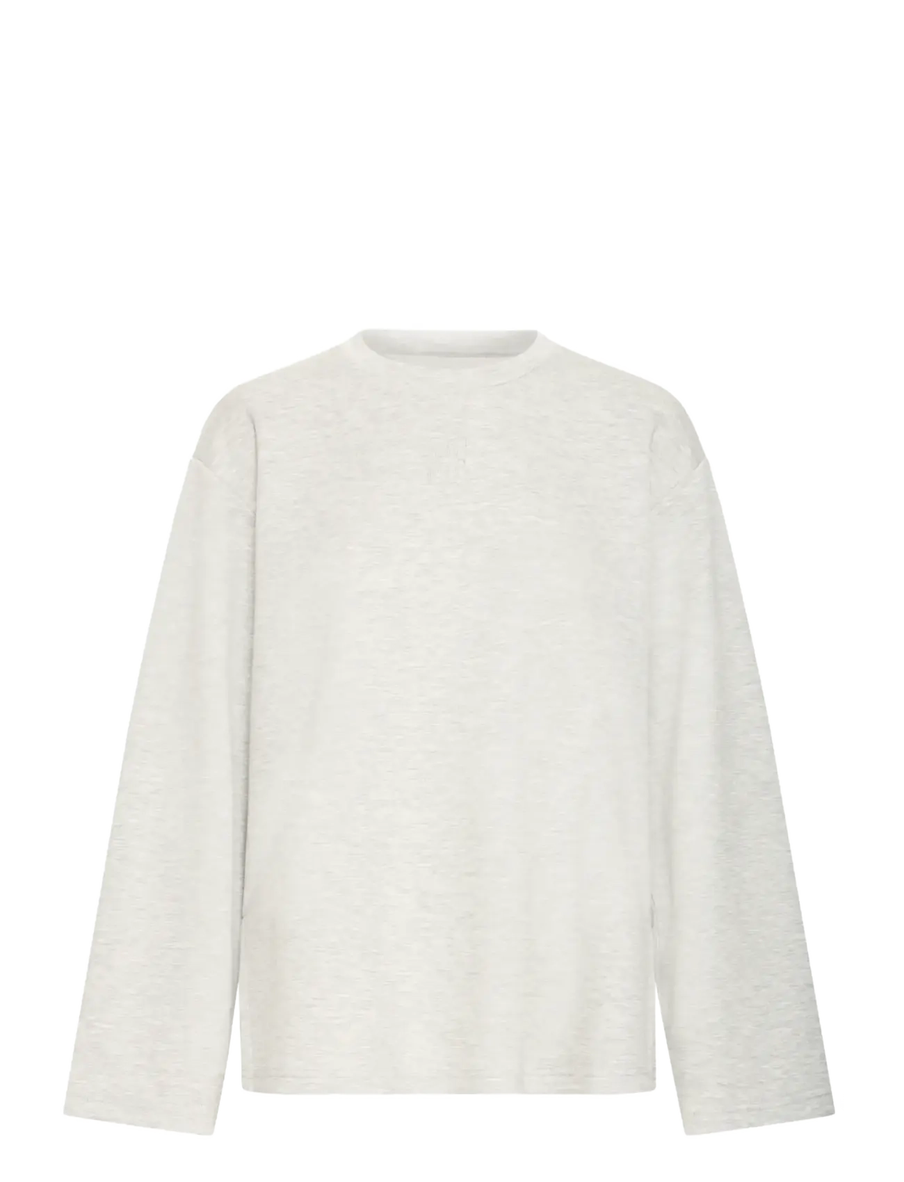 IHCOZY LS - LIGHT GREY MELANGE