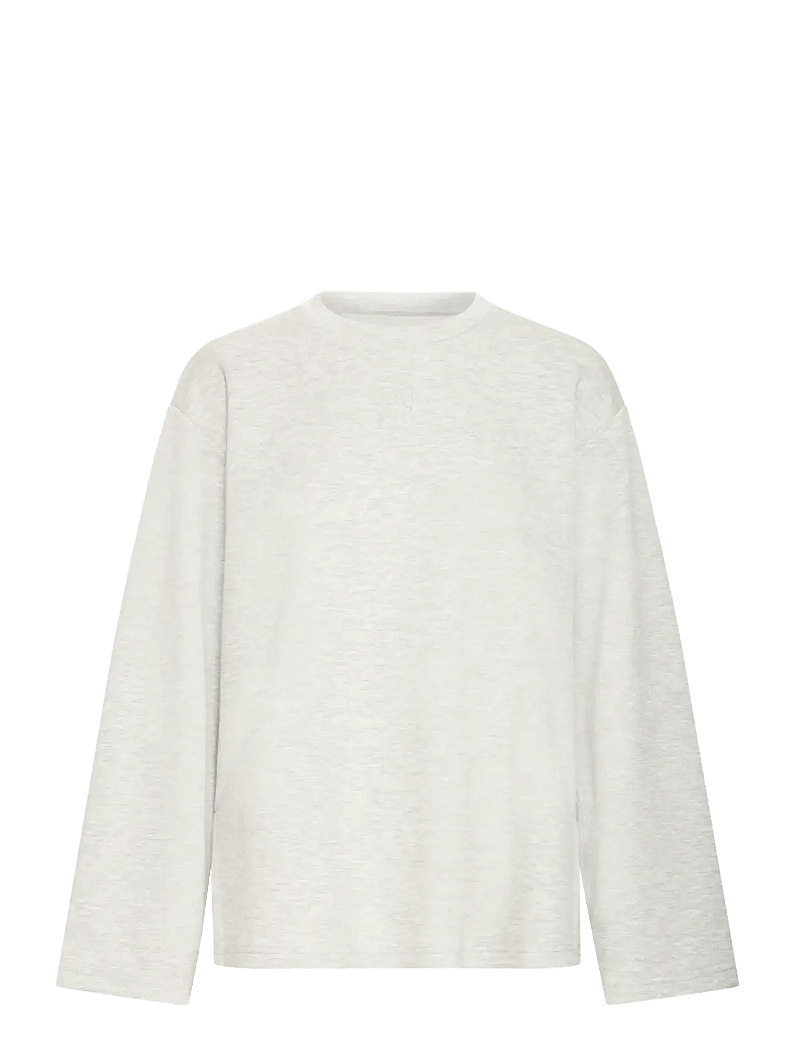ICHI - IHCOZY LS - langärmlige tops - light grey melange - 1