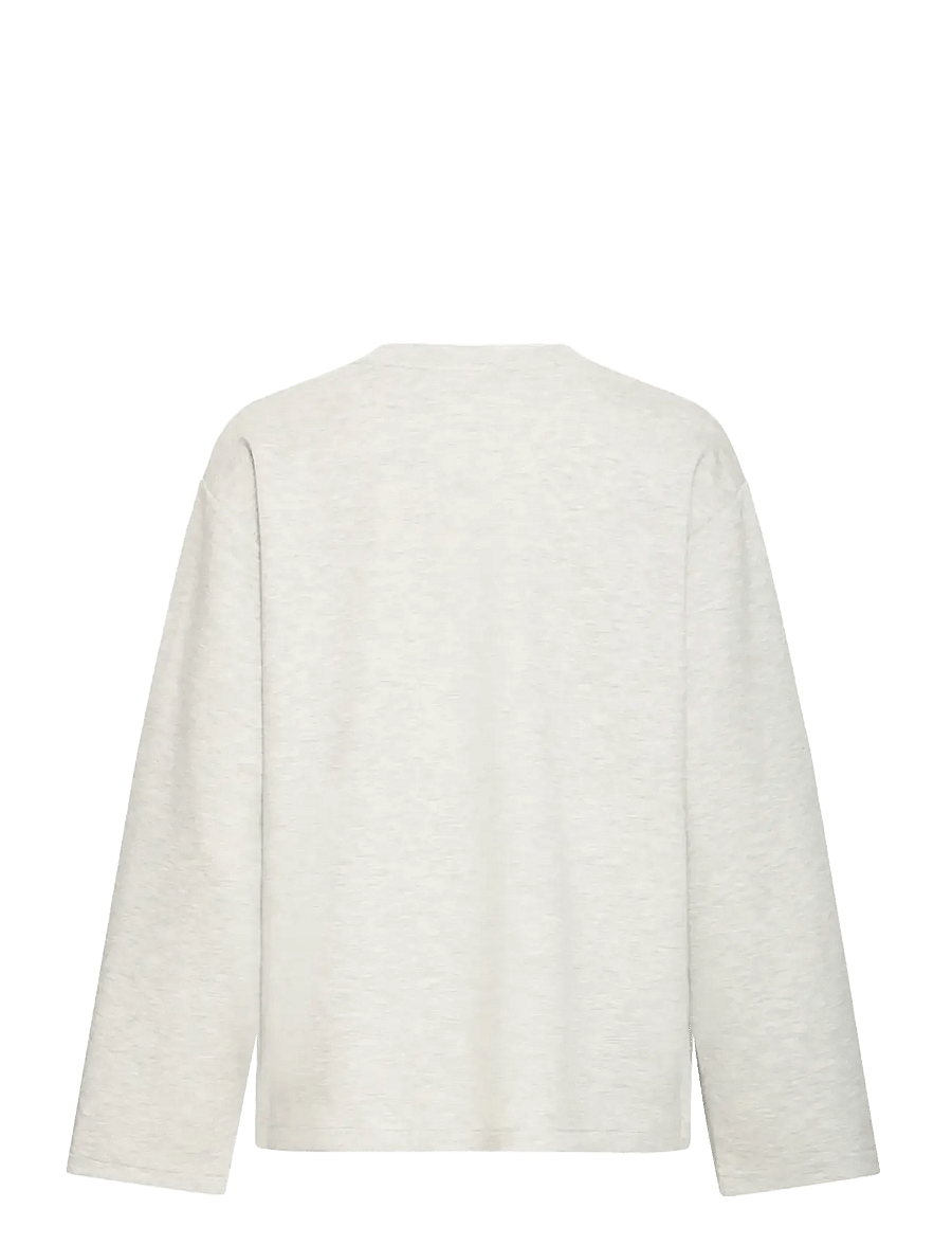 ICHI - IHCOZY LS - langärmlige tops - light grey melange - 2
