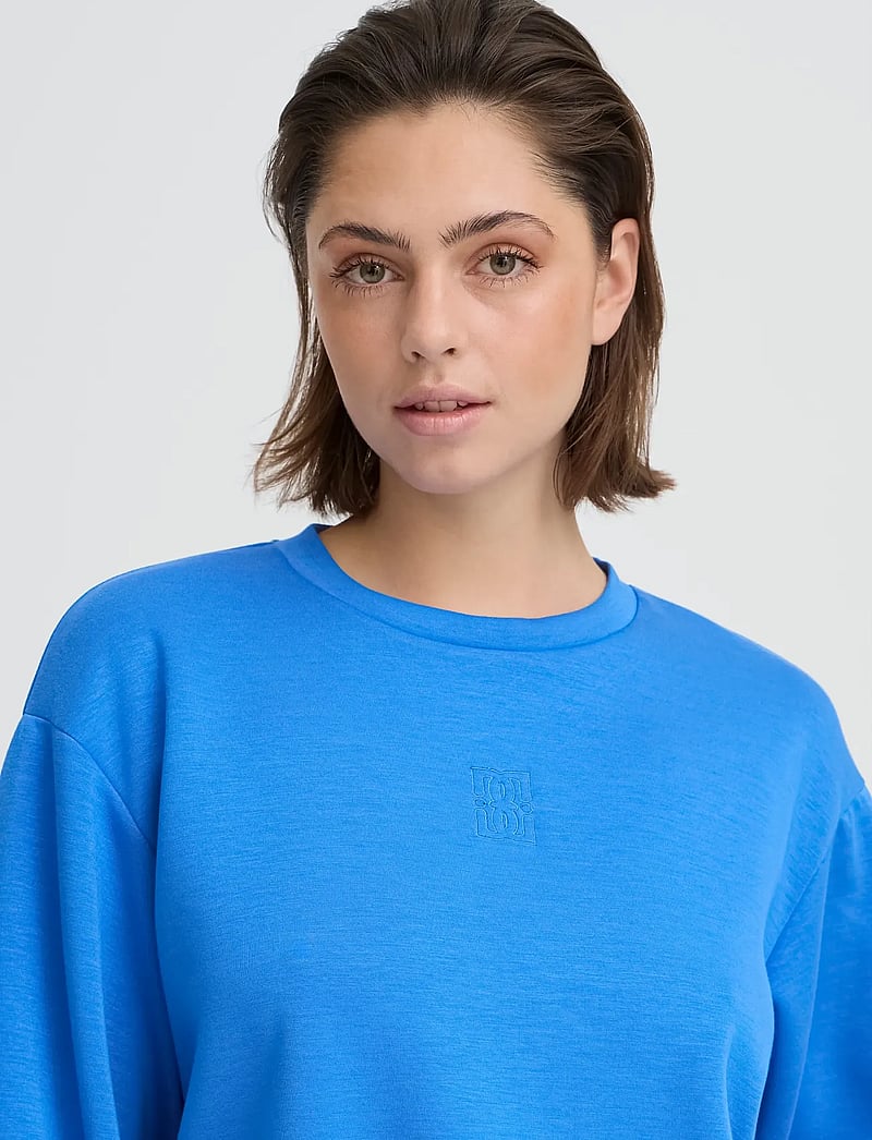 ICHI - IHCOZY LS - langärmlige tops - nebulas blue - 5