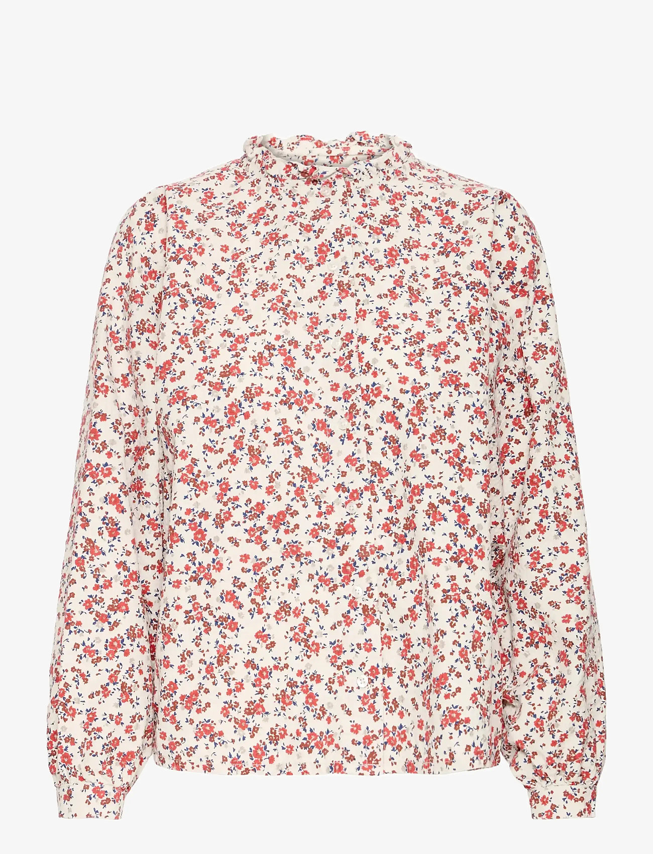 ICHI - IHQWINA SH - långärmade skjortor - teaberry small flower - 0
