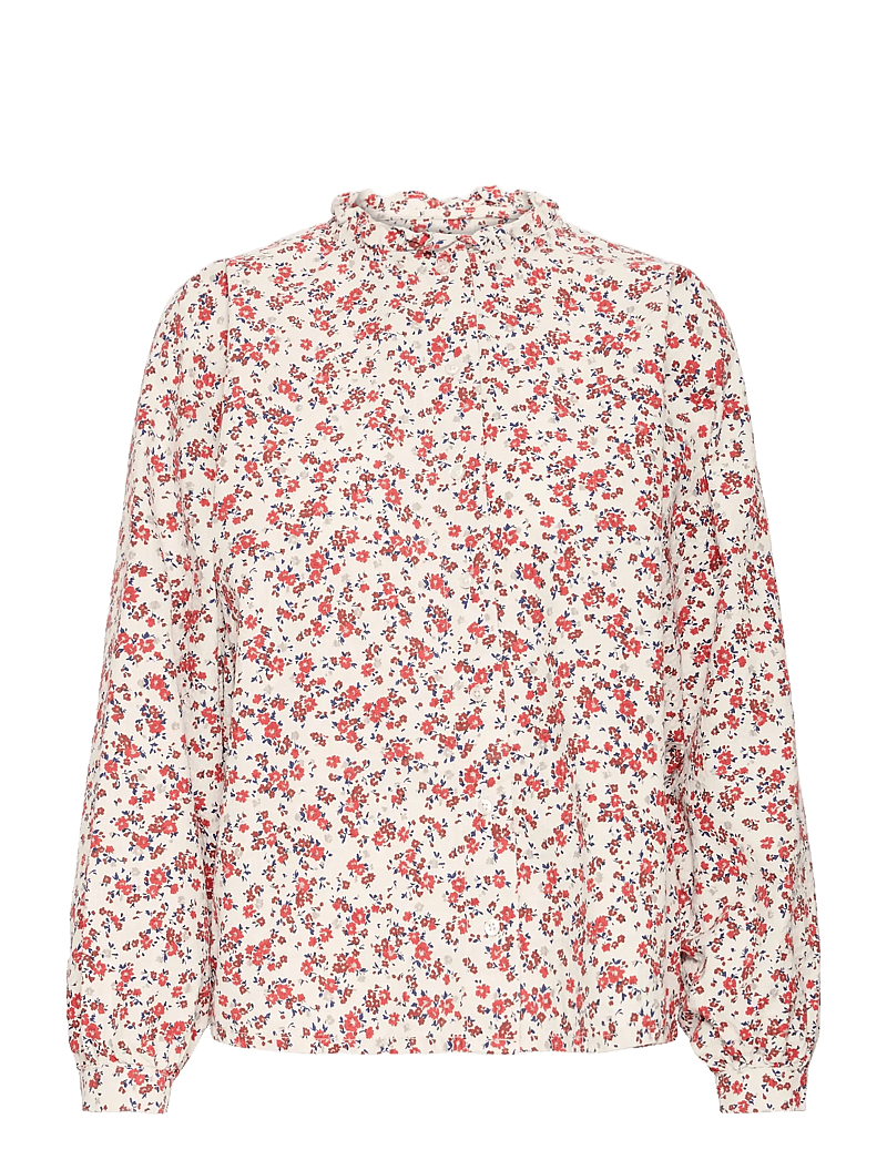 ICHI - IHQWINA SH - langærmede skjorter - teaberry small flower - 1