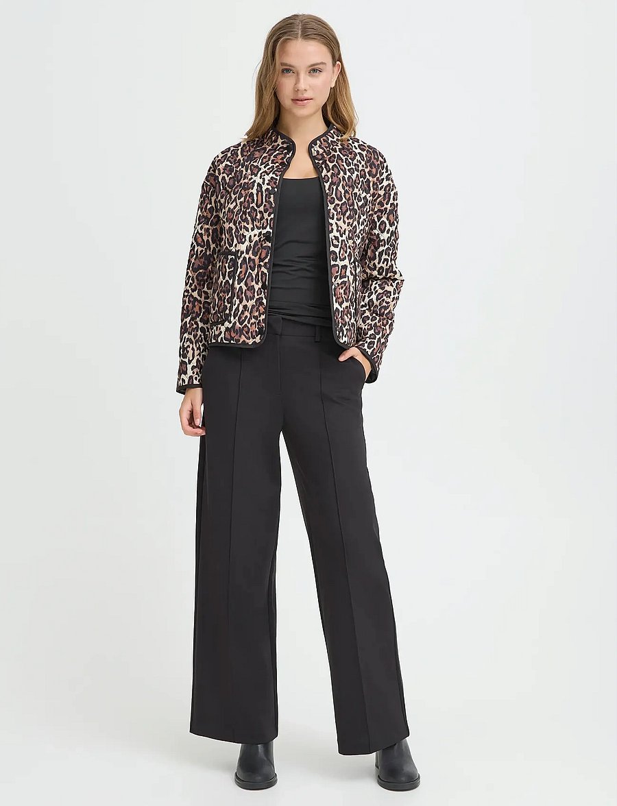 ICHI - IHLIVANTA JA - leichte jacken - leopard - 0