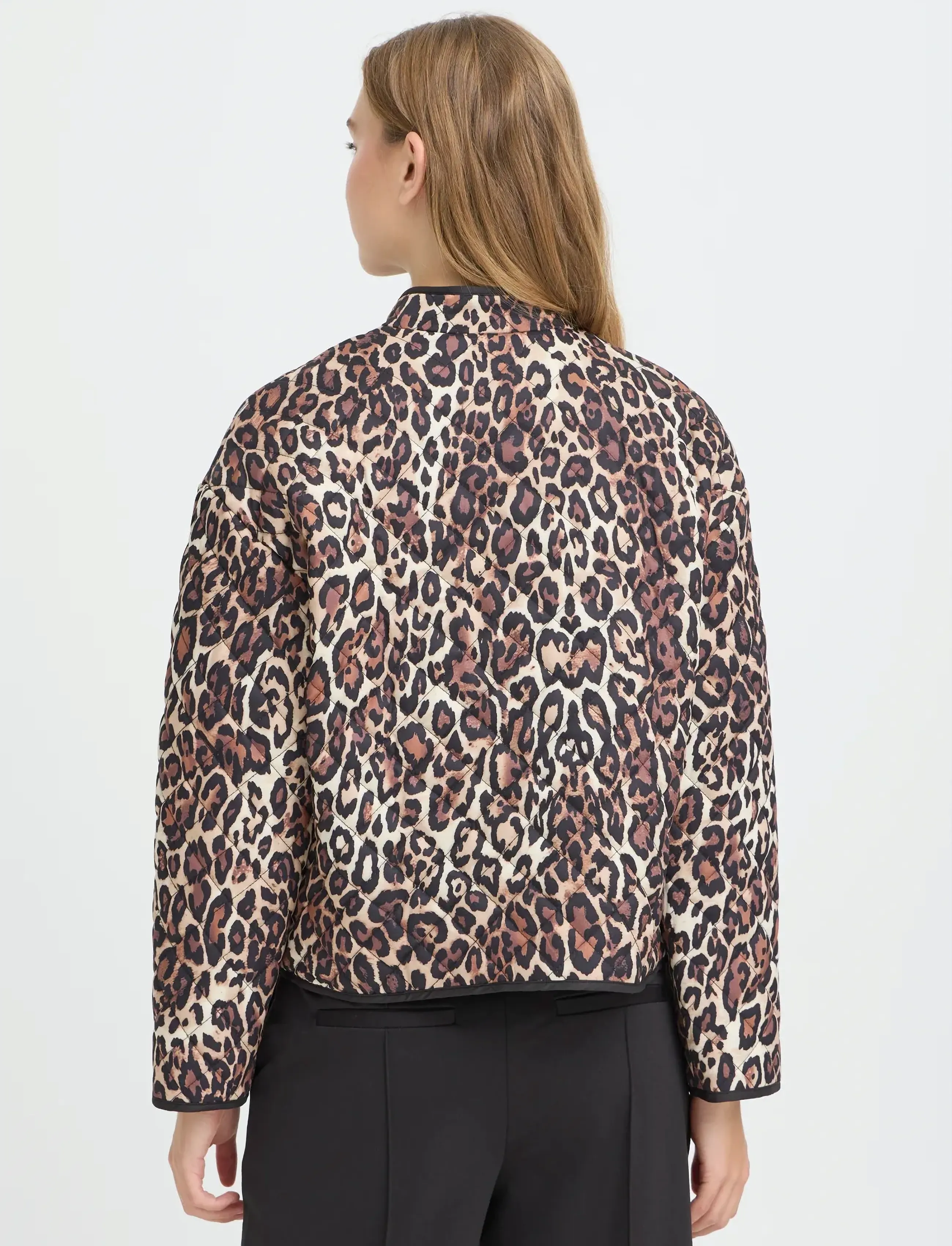 ICHI - IHLIVANTA JA - spring jackets - leopard - 3