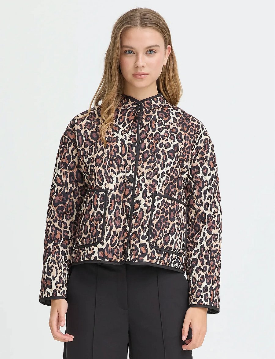 ICHI - IHLIVANTA JA - leichte jacken - leopard - 5