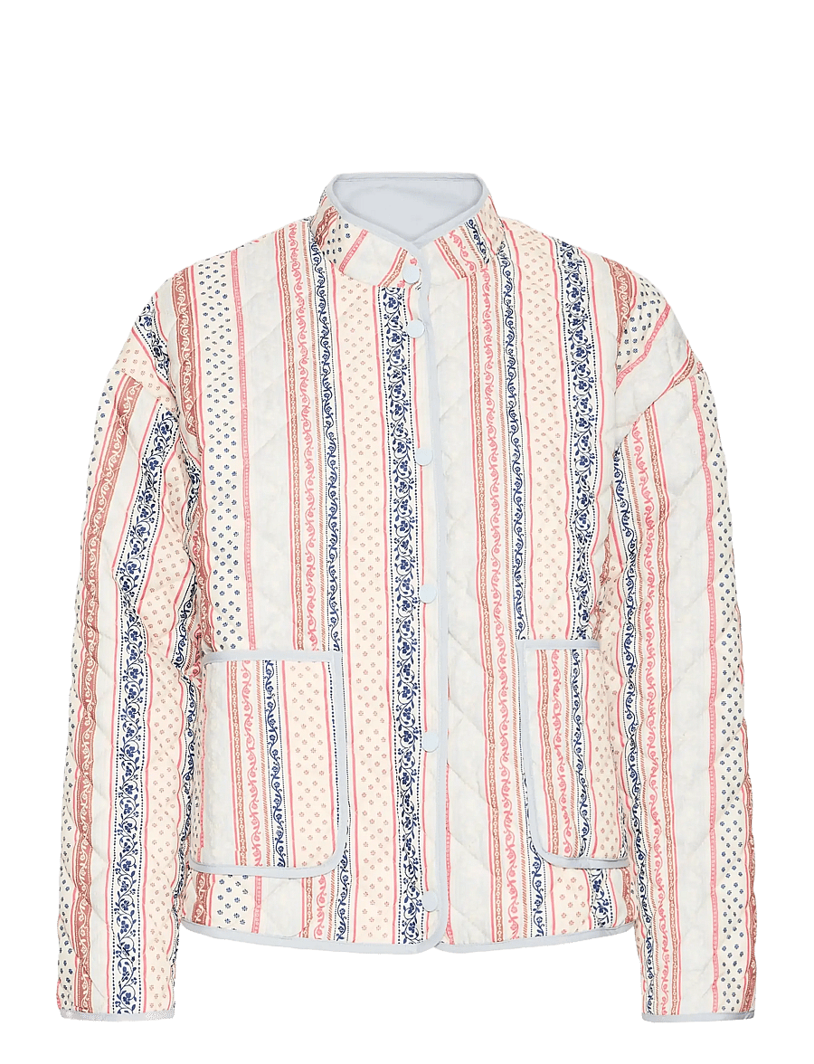ICHI - IHLIVANTA JA - leichte jacken - teaberry stripe - 1