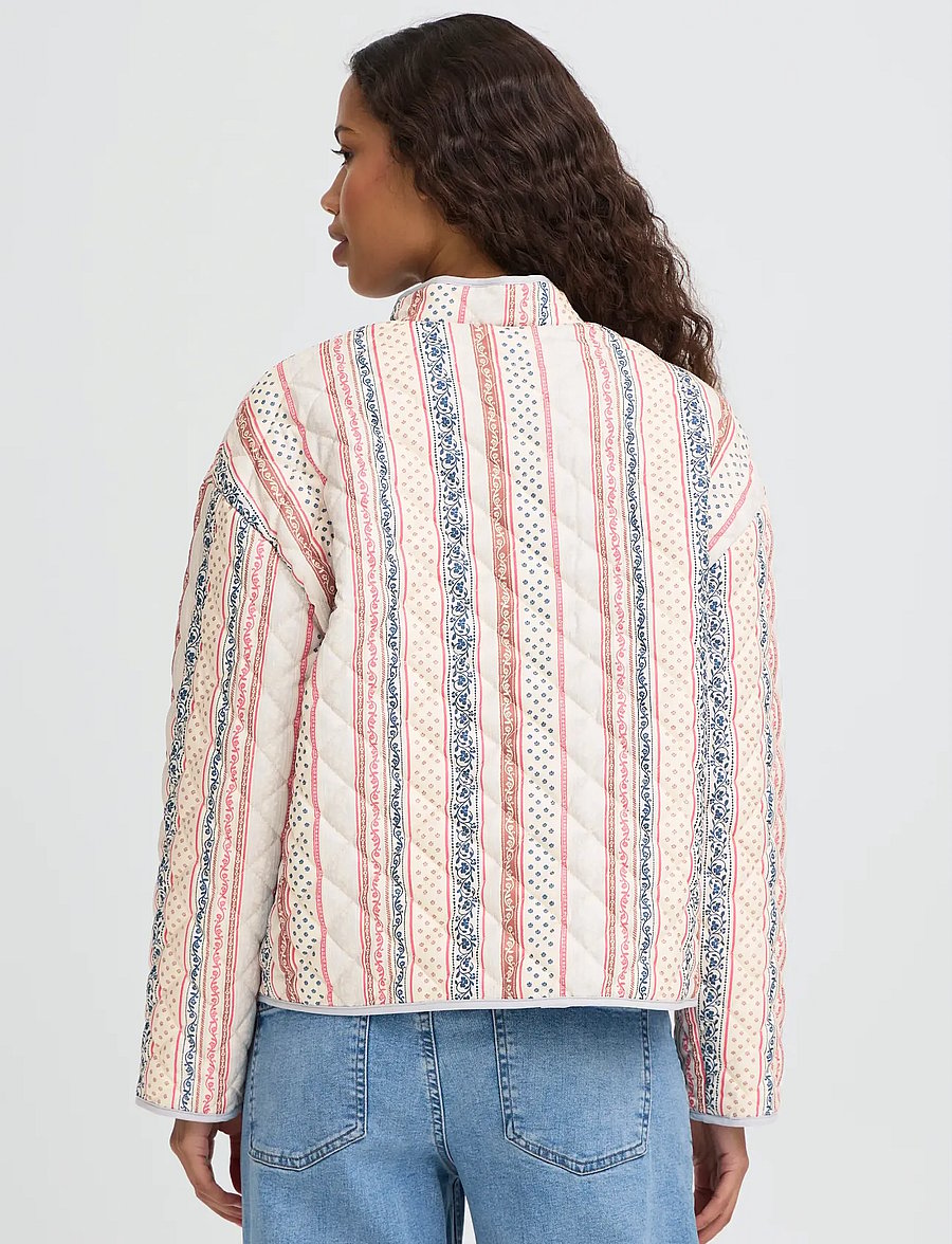 ICHI - IHLIVANTA JA - leichte jacken - teaberry stripe - 3