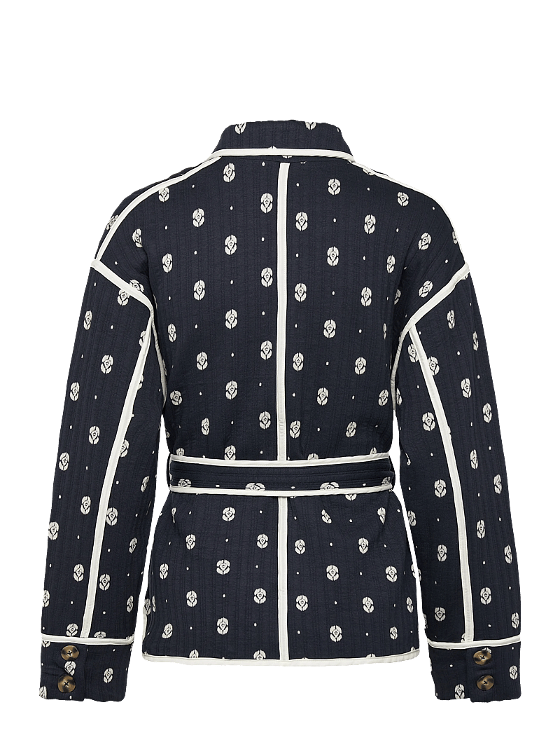 ICHI - IHKATE QUILTED JA4 - frühlingsjacken - total eclipse graphic dot - 1