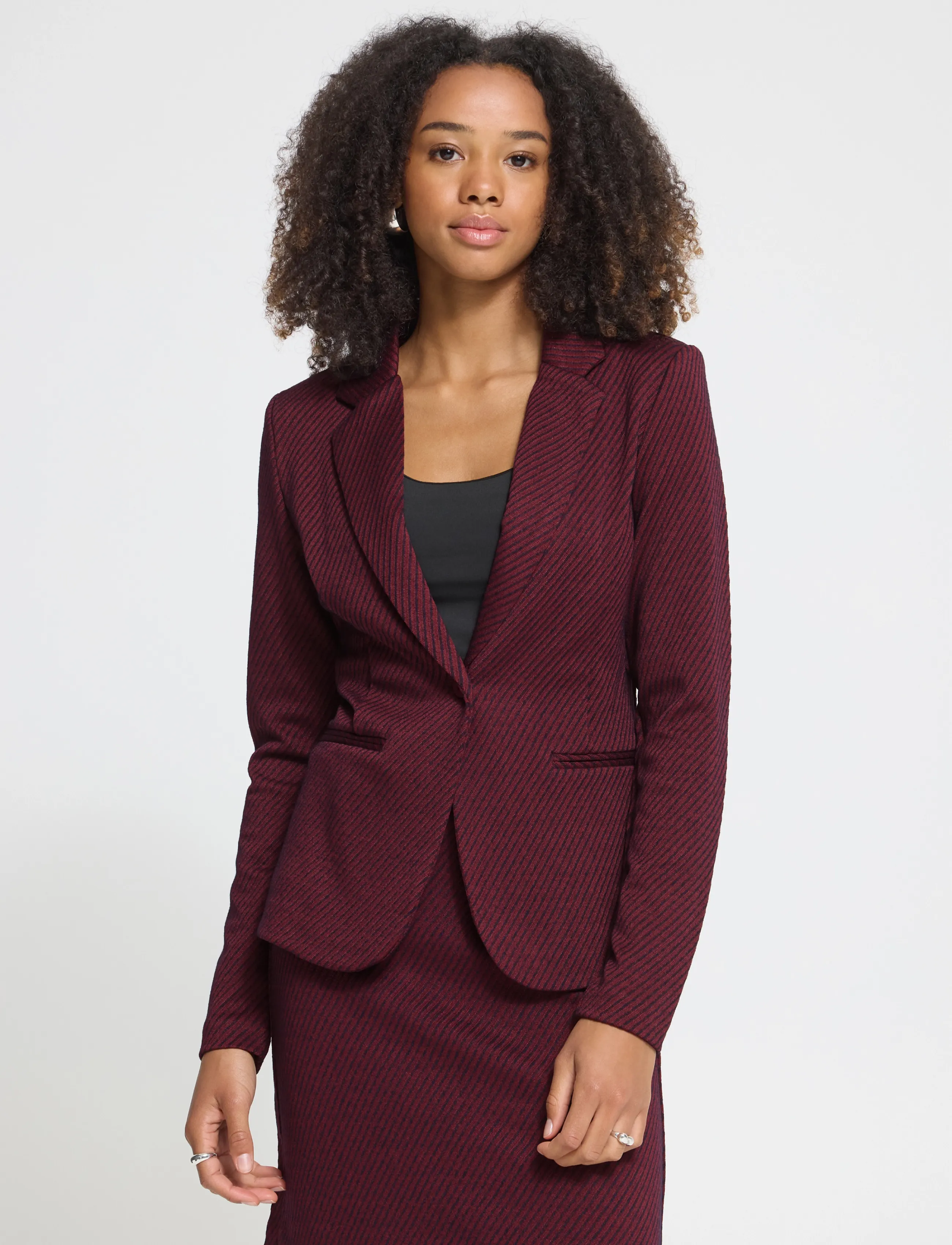 ICHI - IHKATE TWILLISH BL - einreihige blazer - port royale/dark blue - 5