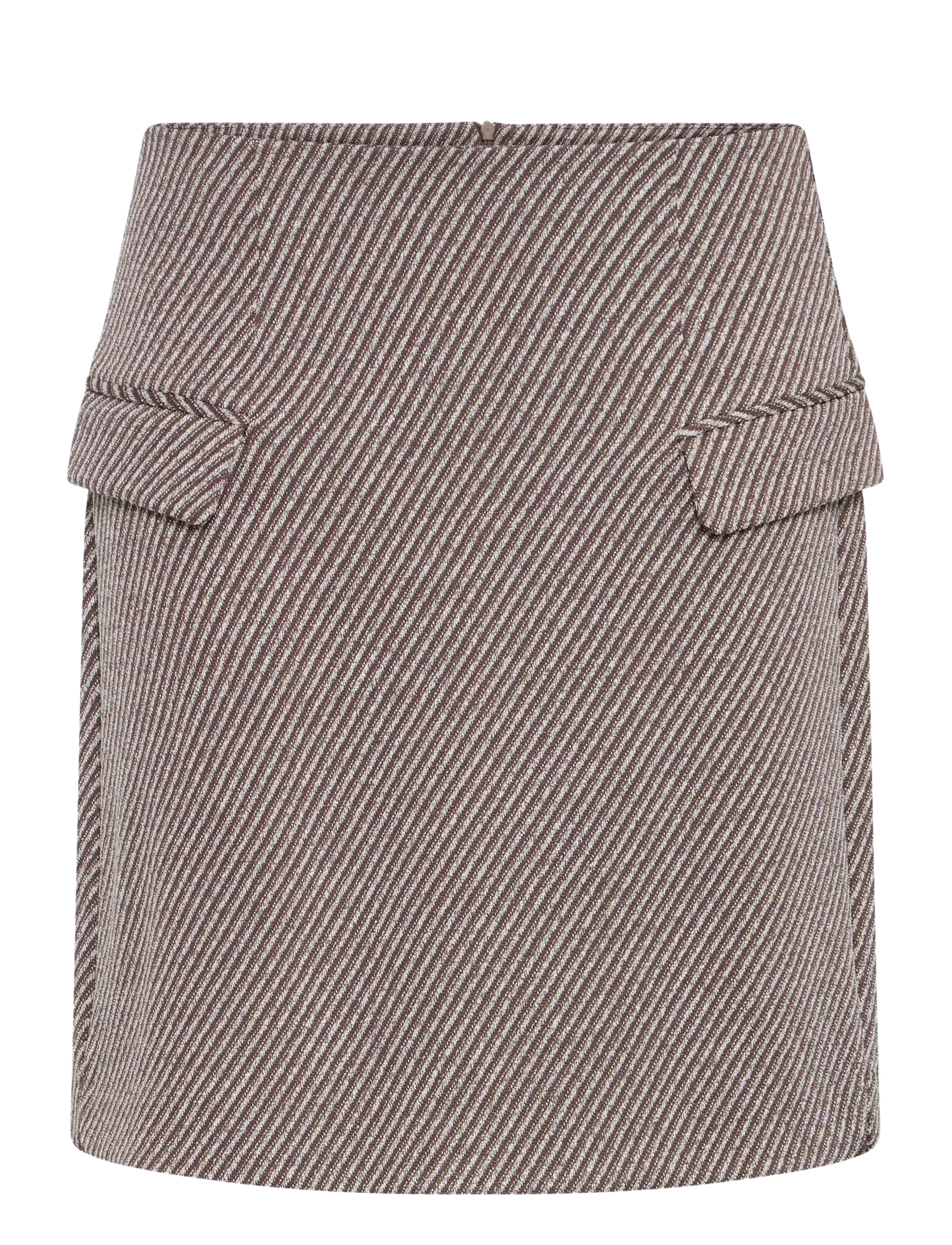 ICHI IHKATE TWILLISH SK - Kleidung - JAVA/ALMOND MILK / brown