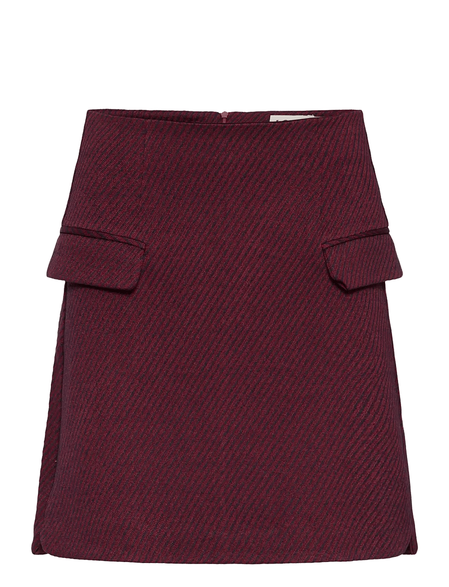 ICHI - IHKATE TWILLISH SK - kurze röcke - port royale/dark blue - 1