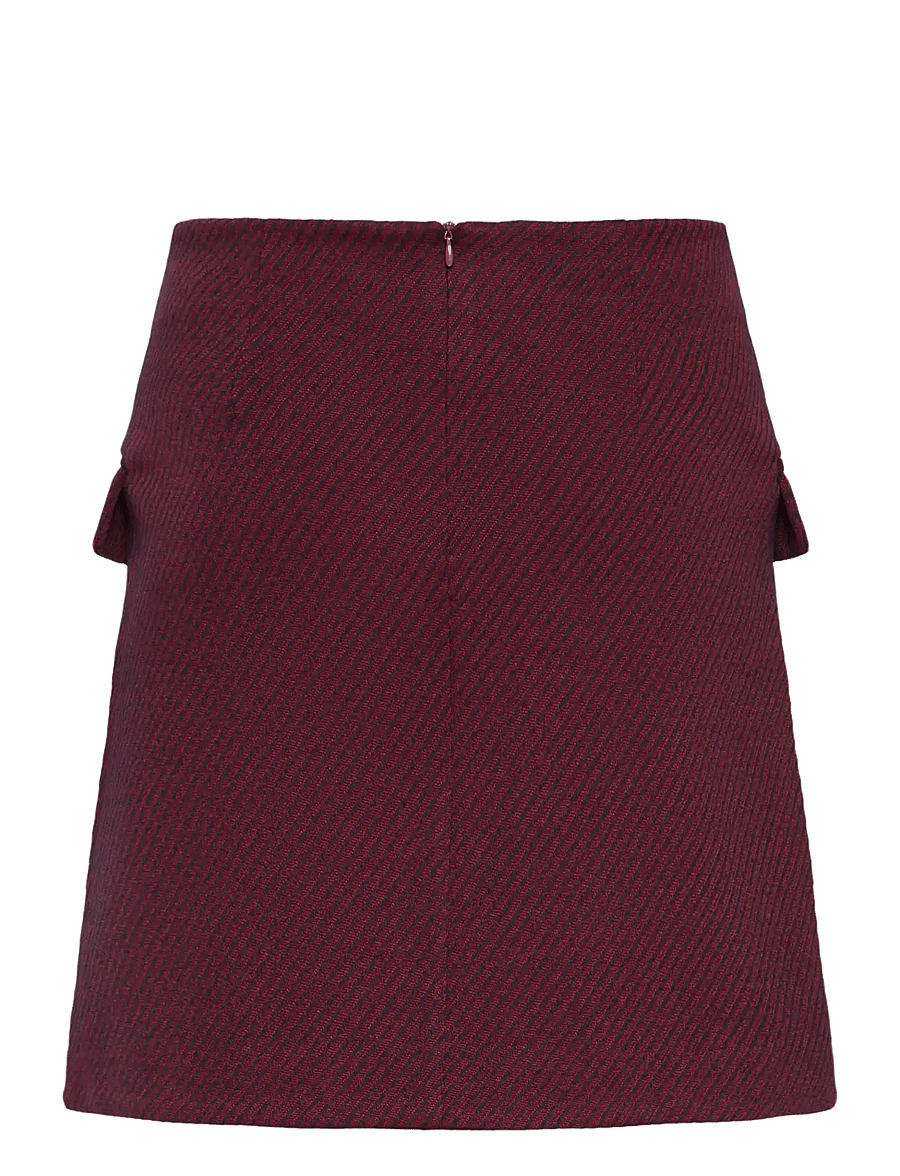 ICHI - IHKATE TWILLISH SK - kurze röcke - port royale/dark blue - 2