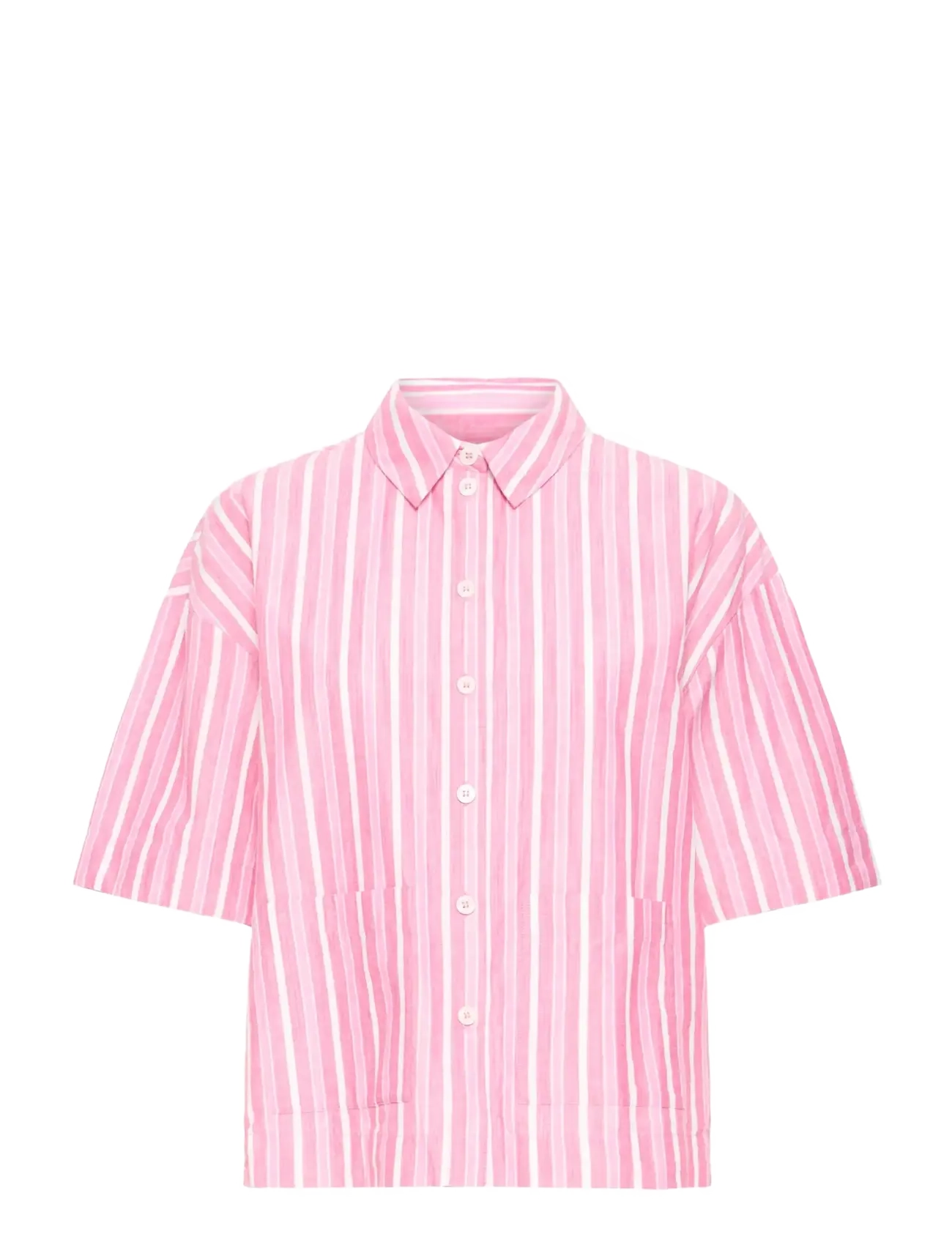 ICHI IHINDRA SH - Kollektionen - WILD ORCHID STRIPE / pink/rose