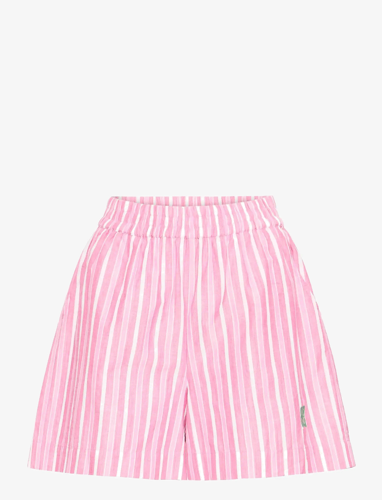 ICHI - IHINDRA SHO - casual shorts - wild orchid stripe - 1