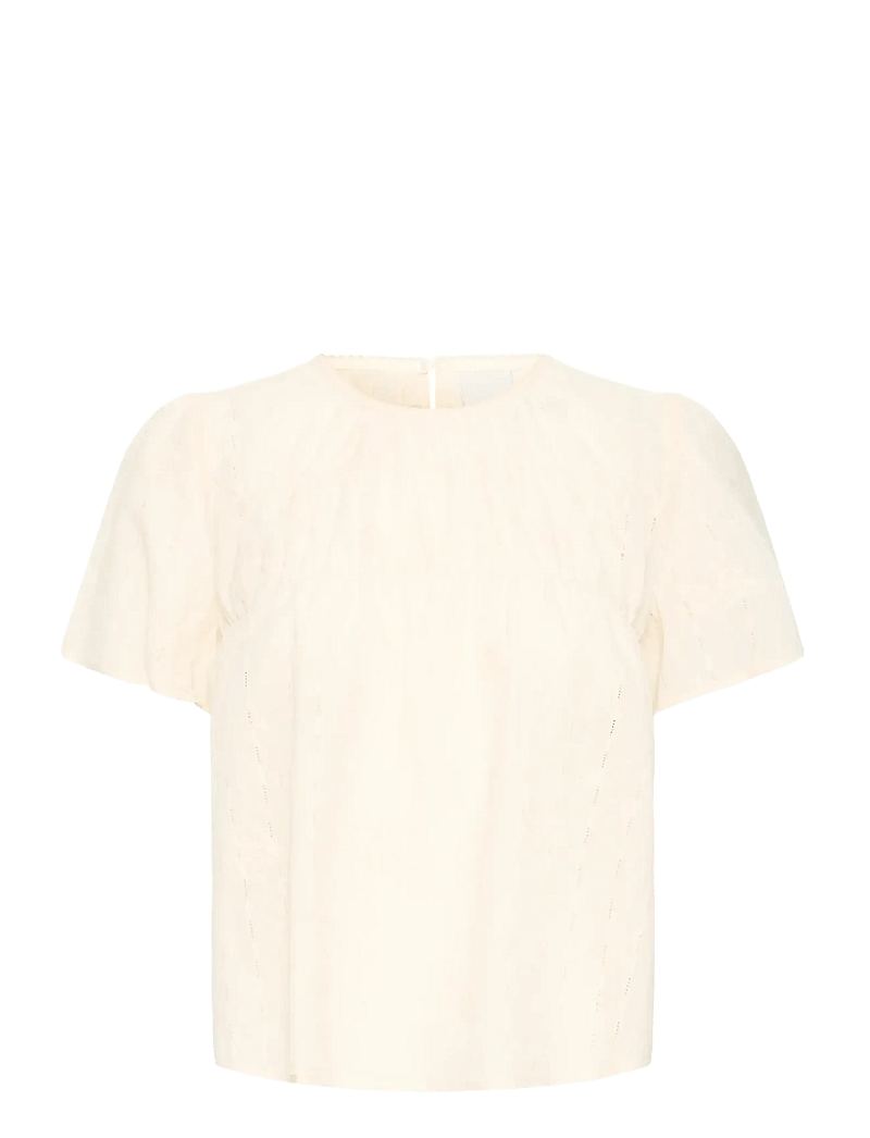 ICHI - IHLANA SS - kortærmede bluser - birch - 1