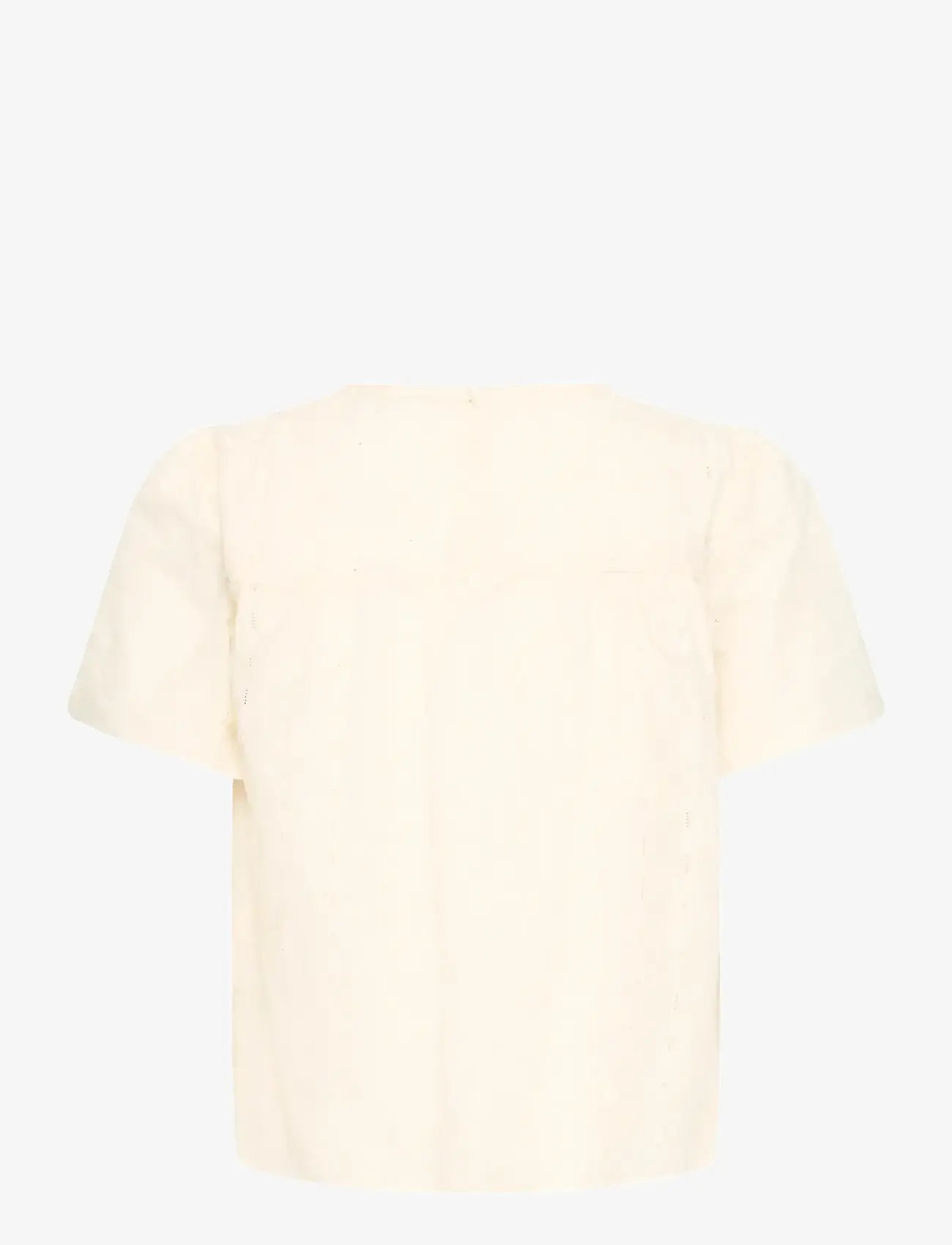 ICHI - IHLANA SS - kortærmede bluser - birch - 2