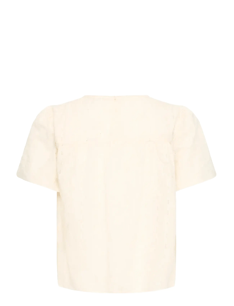 ICHI - IHLANA SS - kortærmede bluser - birch - 2