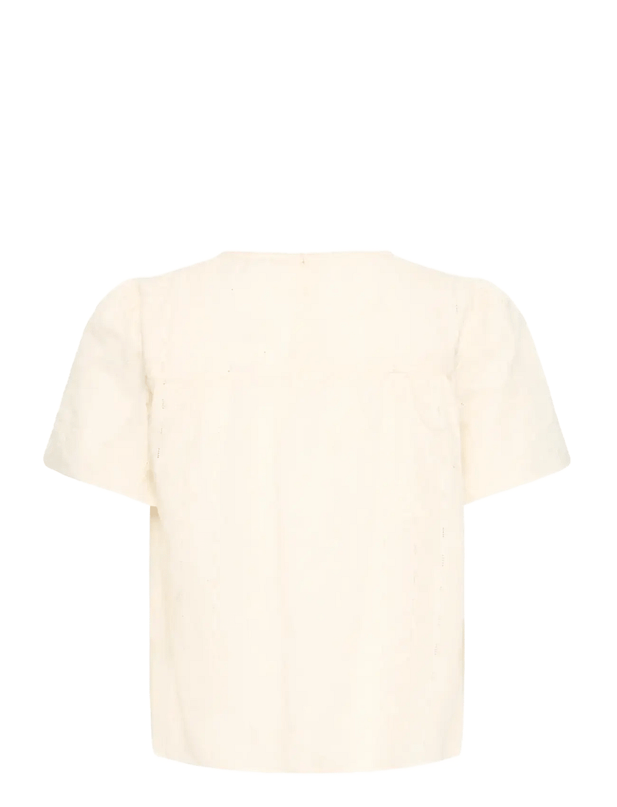 ICHI - IHLANA SS - kurzärmelige blusen - birch - 2