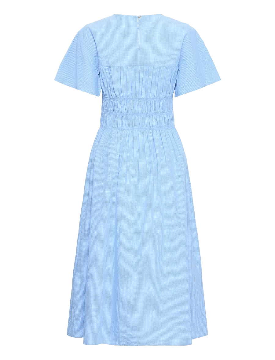 ICHI - IHGWENDA DR - sommerkleider - blue/white check - 2