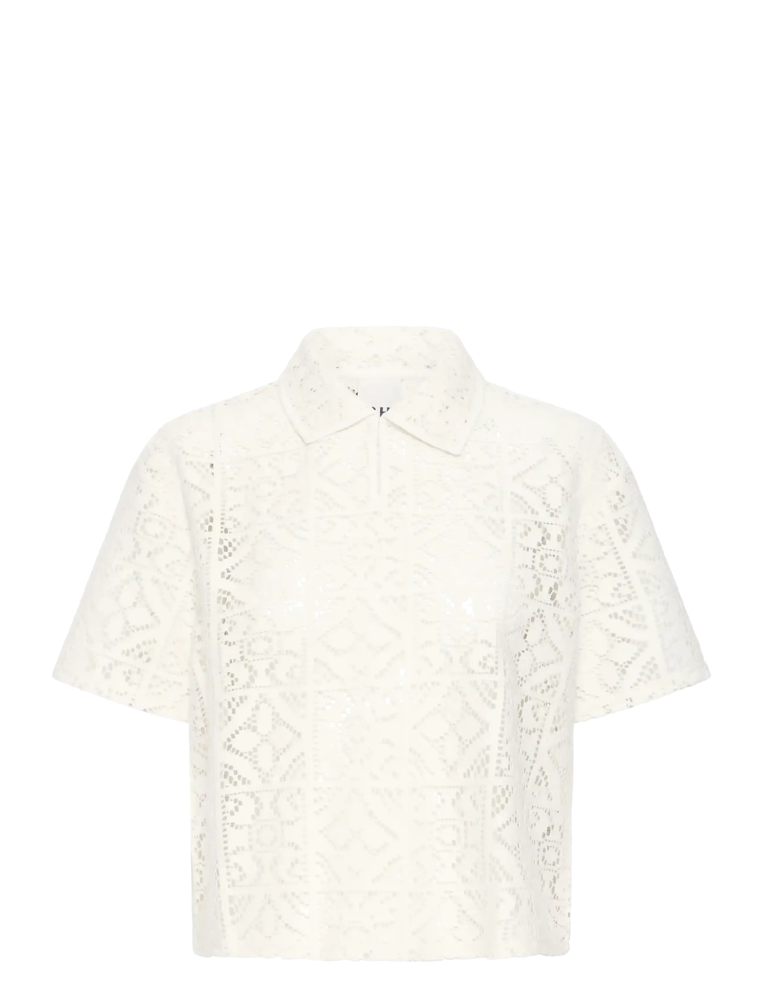 ICHI IHNAIMA SS - Bluser & Skjorter - CLOUD DANCER / cream