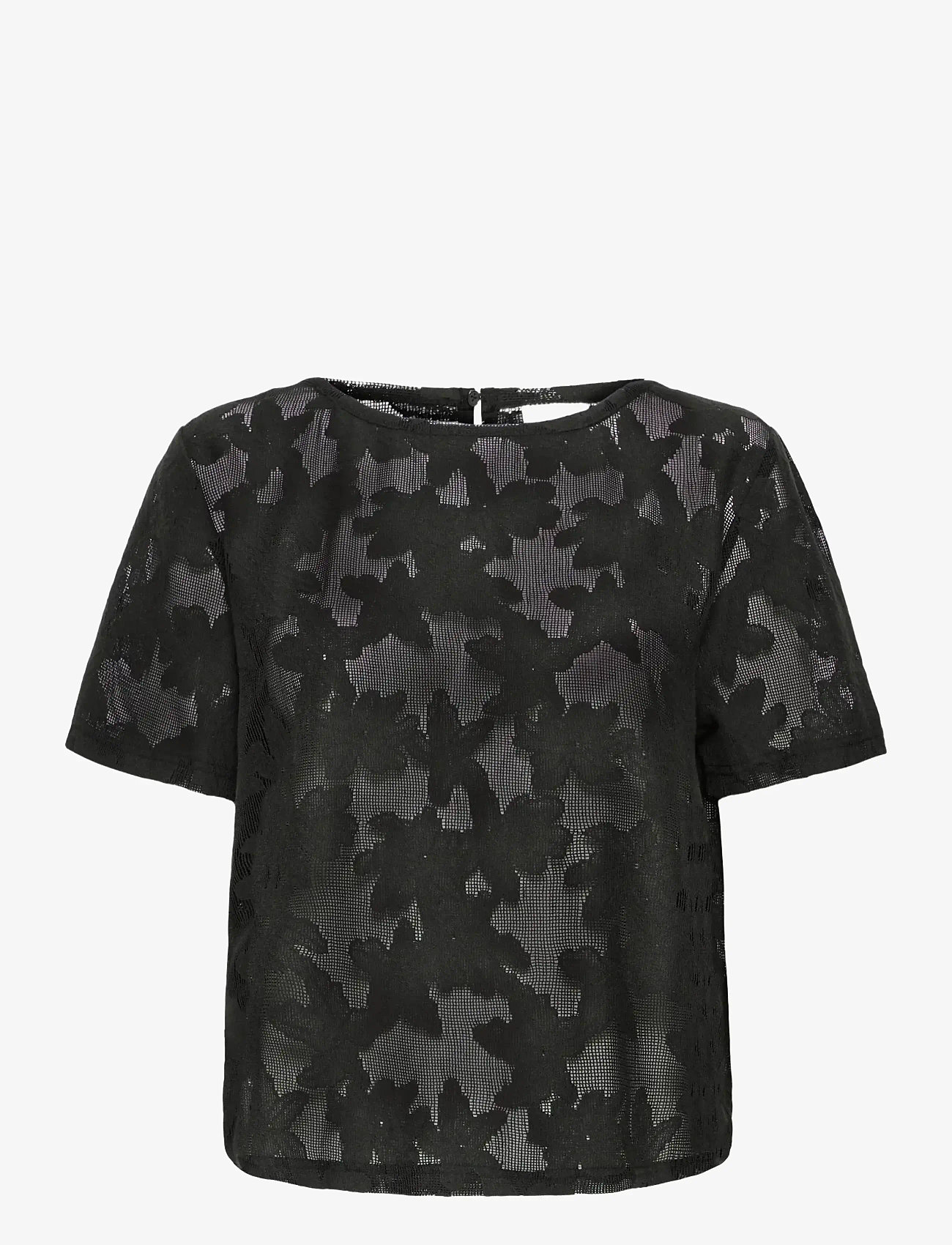 ICHI - IHMANIA SS - kortærmede bluser - black - 1