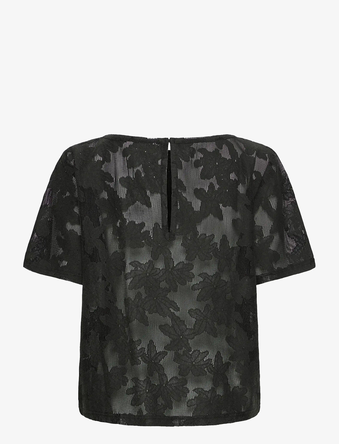 ICHI - IHMANIA SS - kortærmede bluser - black - 2