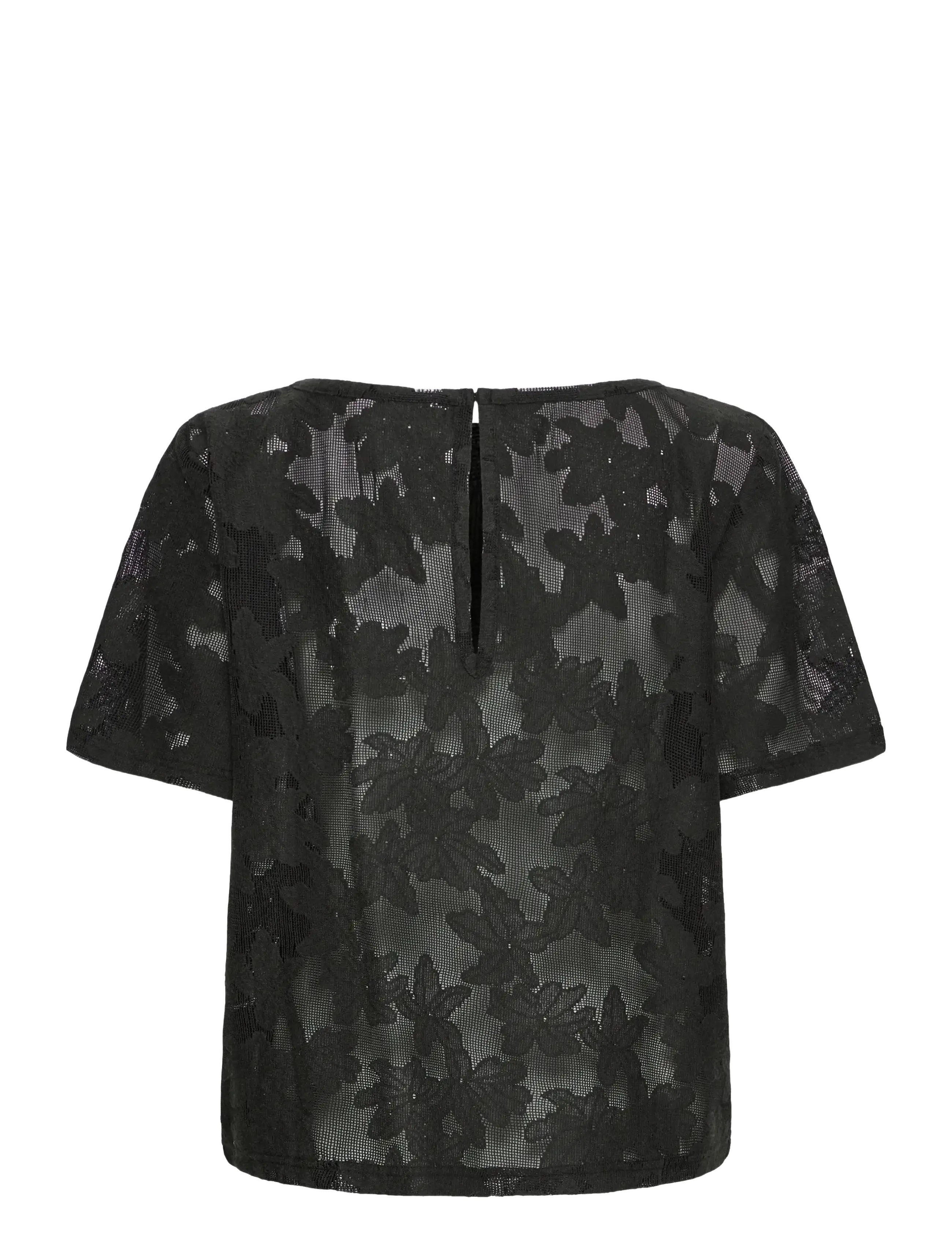 ICHI - IHMANIA SS - lühikeste varrukatega pluusid - black - 2