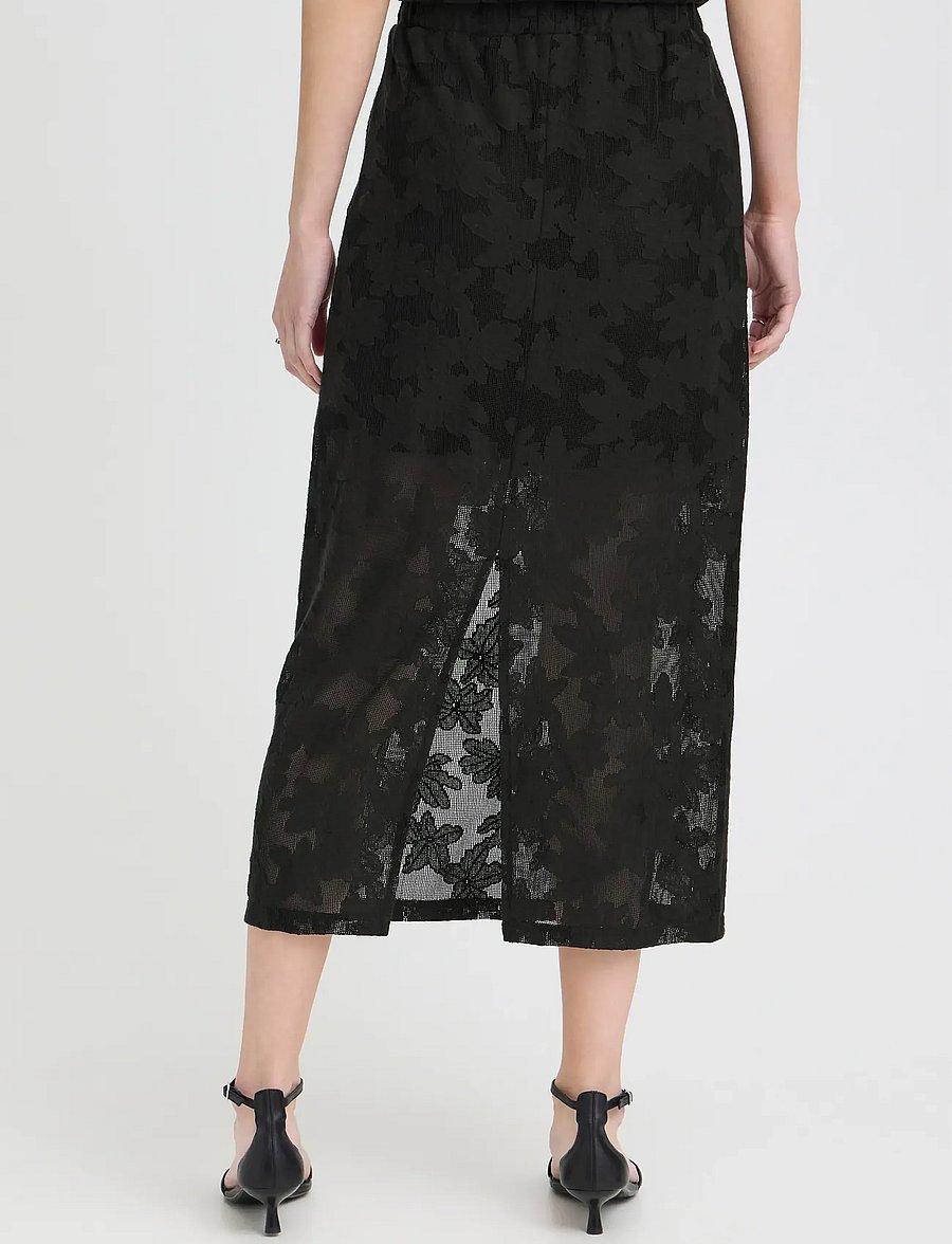ICHI - IHMANIA SK - midi-röcke - black - 3