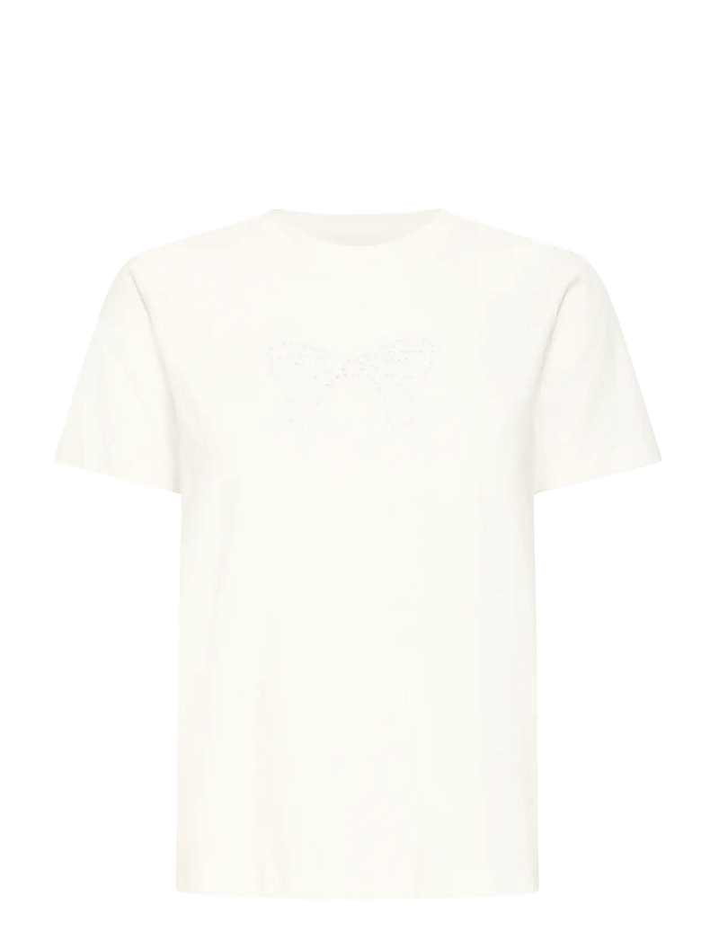 ICHI - IHPENDO SS3 - t-shirts - cloud dancer - 1