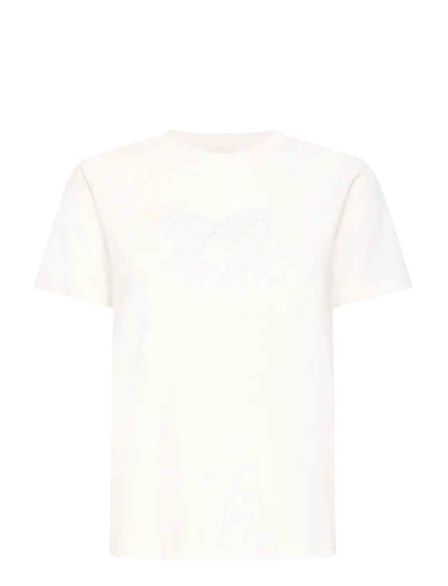 ICHI - IHPENDO SS3 - t-shirts - cloud dancer - 1