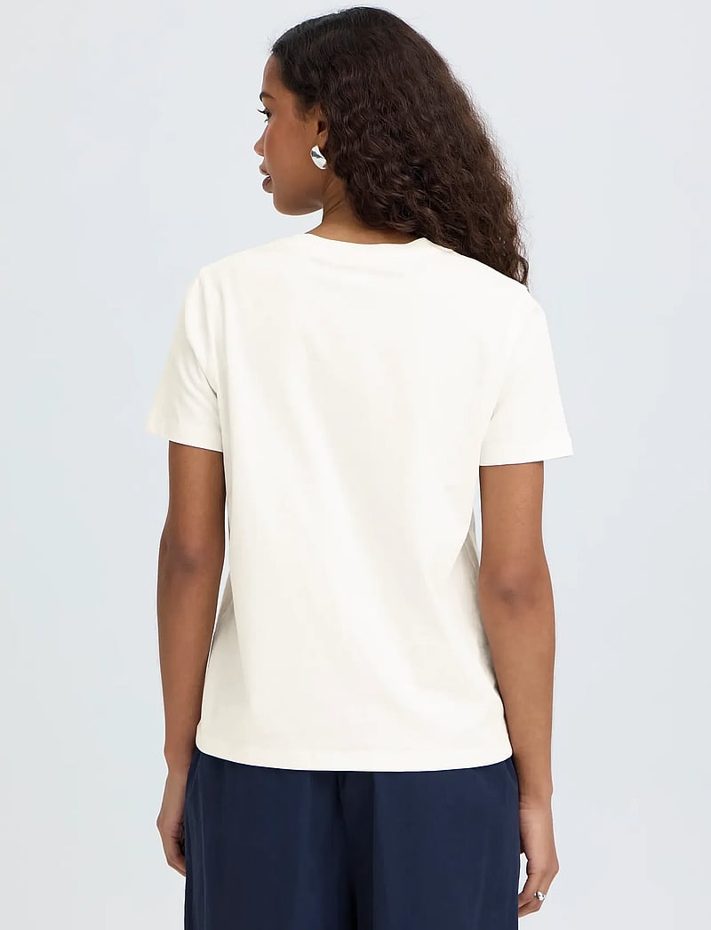 ICHI - IHPENDO SS3 - t-shirts - cloud dancer - 3