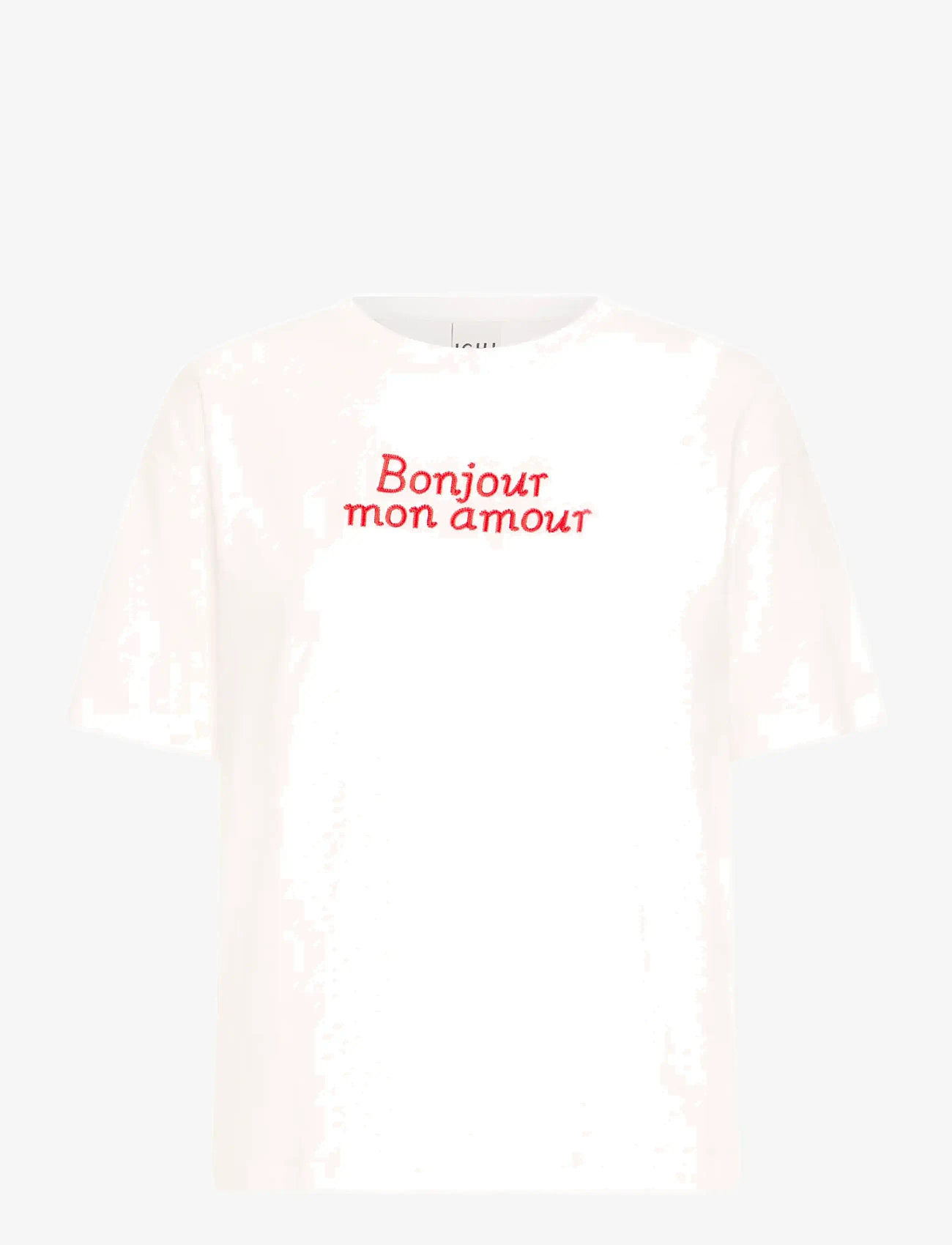 ICHI - IHMITTE SS - zemākās cenas - cloud dancer / fiery red - 1