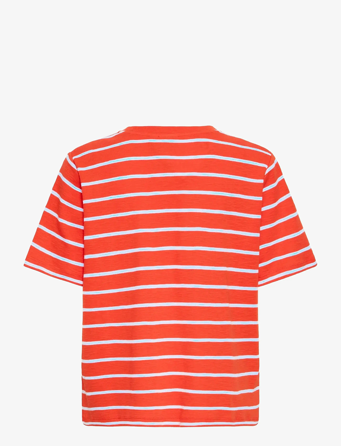 ICHI - IHNOVA SS3 - t-shirts - fiery red / powder blue - 2