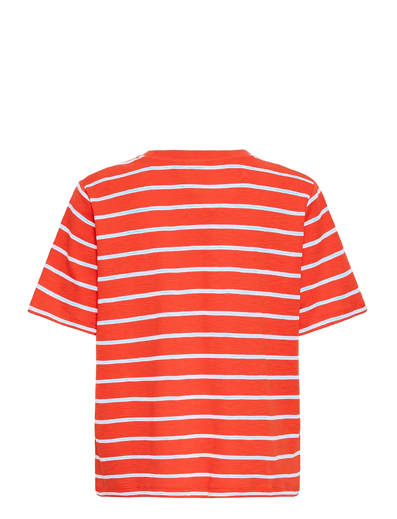 ICHI - IHNOVA SS3 - t-shirts - fiery red / powder blue - 2