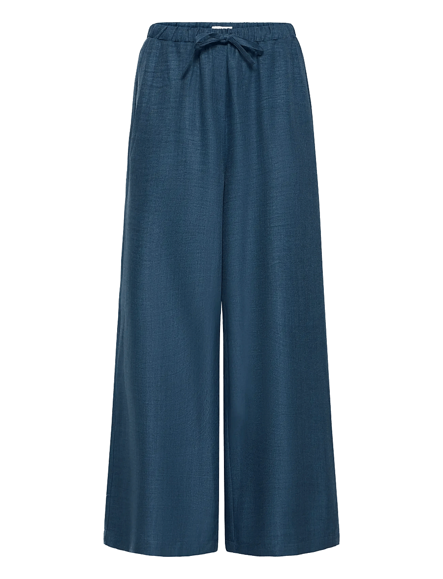ICHI - IHKATICO PA - hosen mit weitem bein - true navy melange - 1